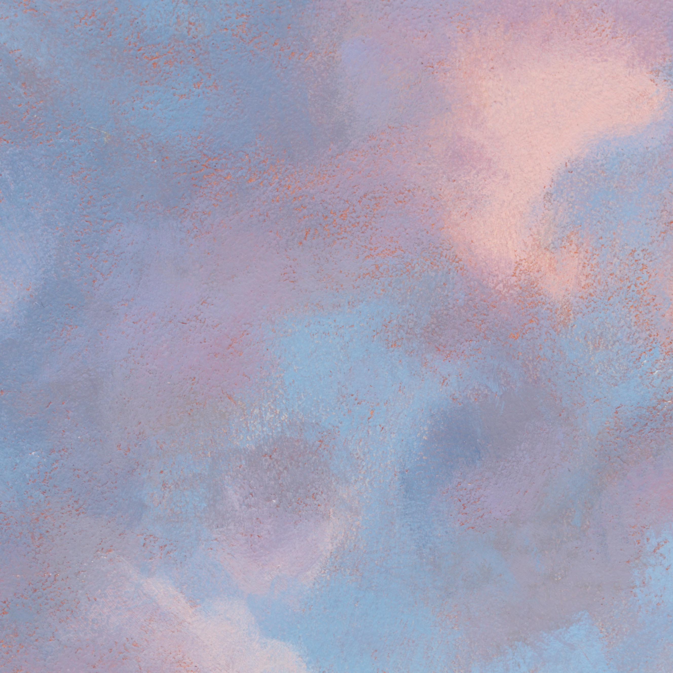 Hillary Manalo Lockerman Acrylic Painting "Sunset Clouds," 2016