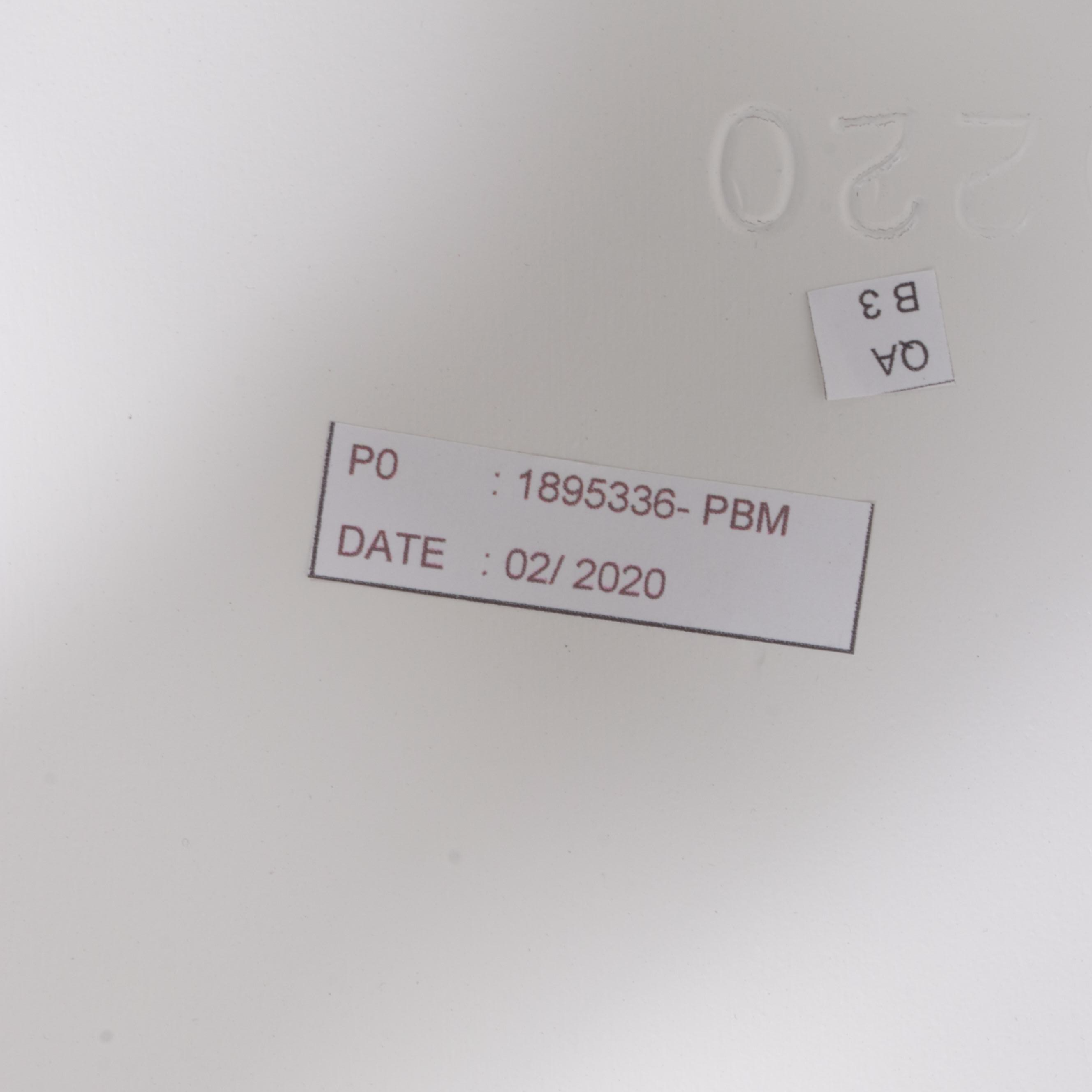 Three-Piece Pottery Barn "Balboa" White-Painted Counter-Height Dining Set