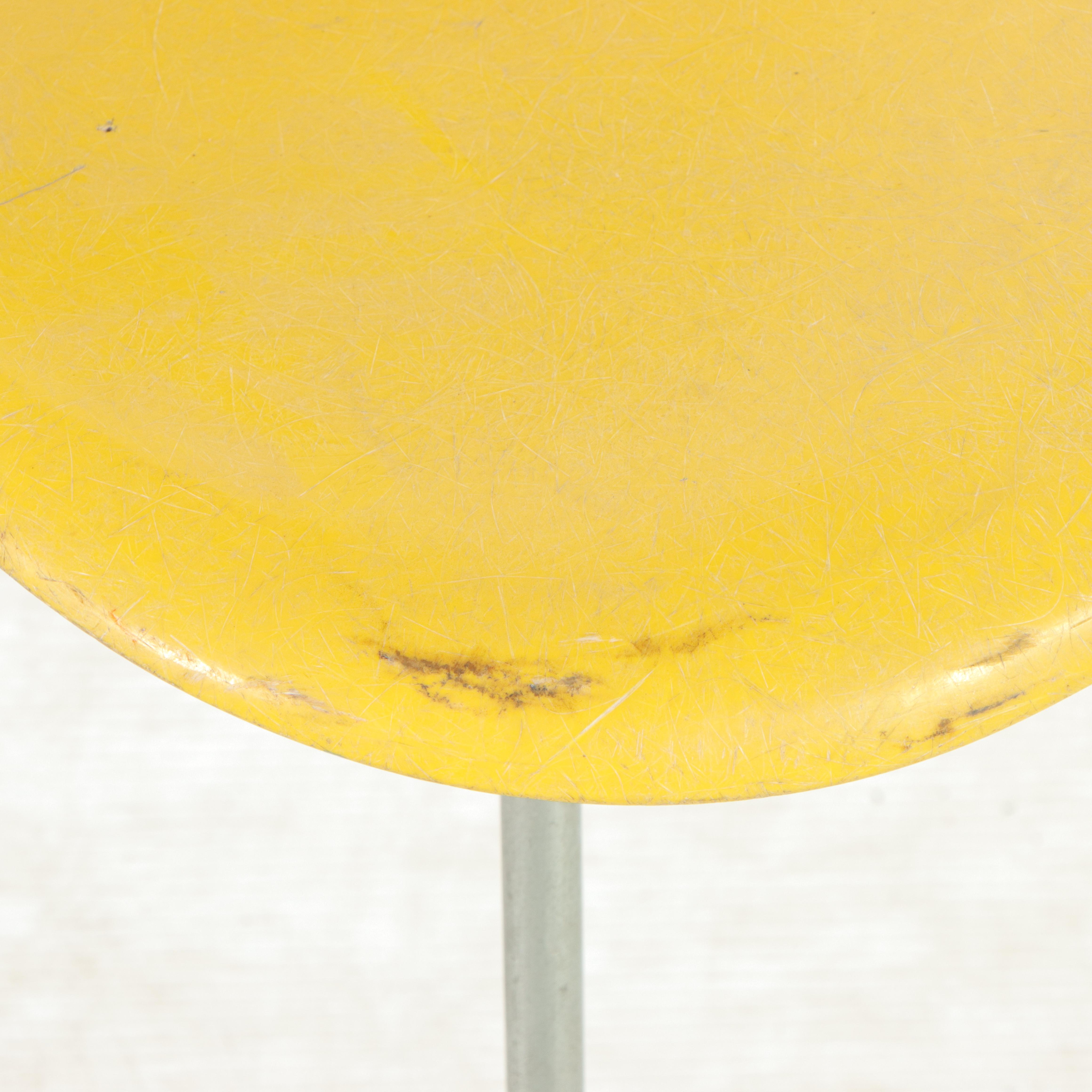 Three Herman Miller Fiberglass Shell Chairs, 1970s