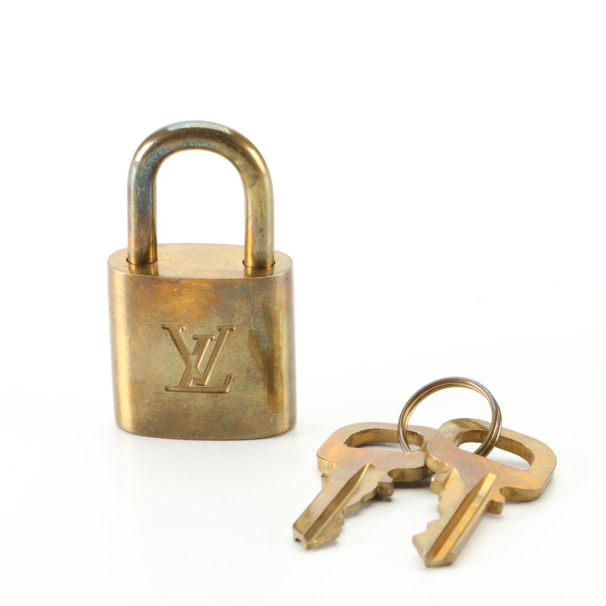 Louis Vuitton Key and Padlock
