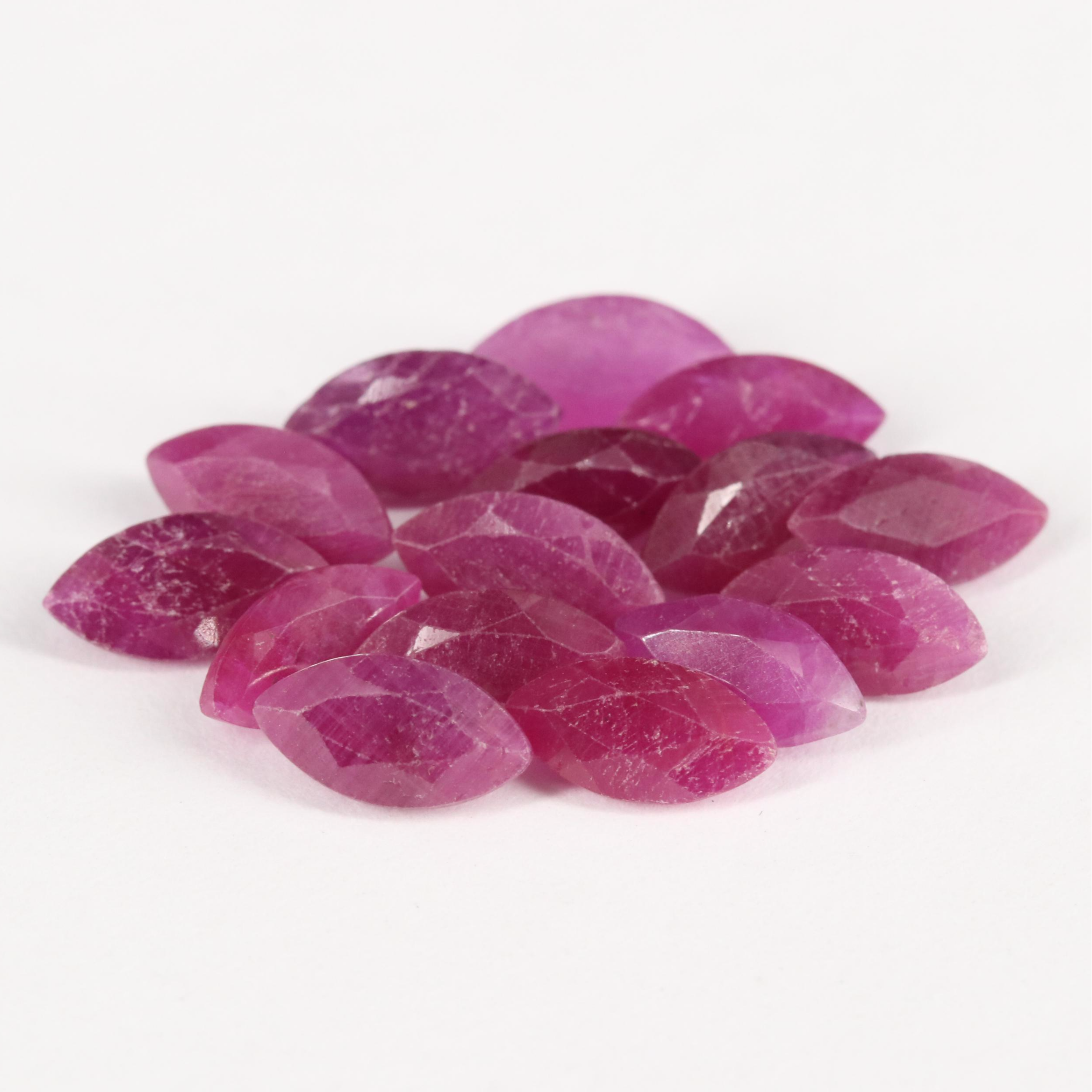 Loose 10.46 CTW Ruby Lot