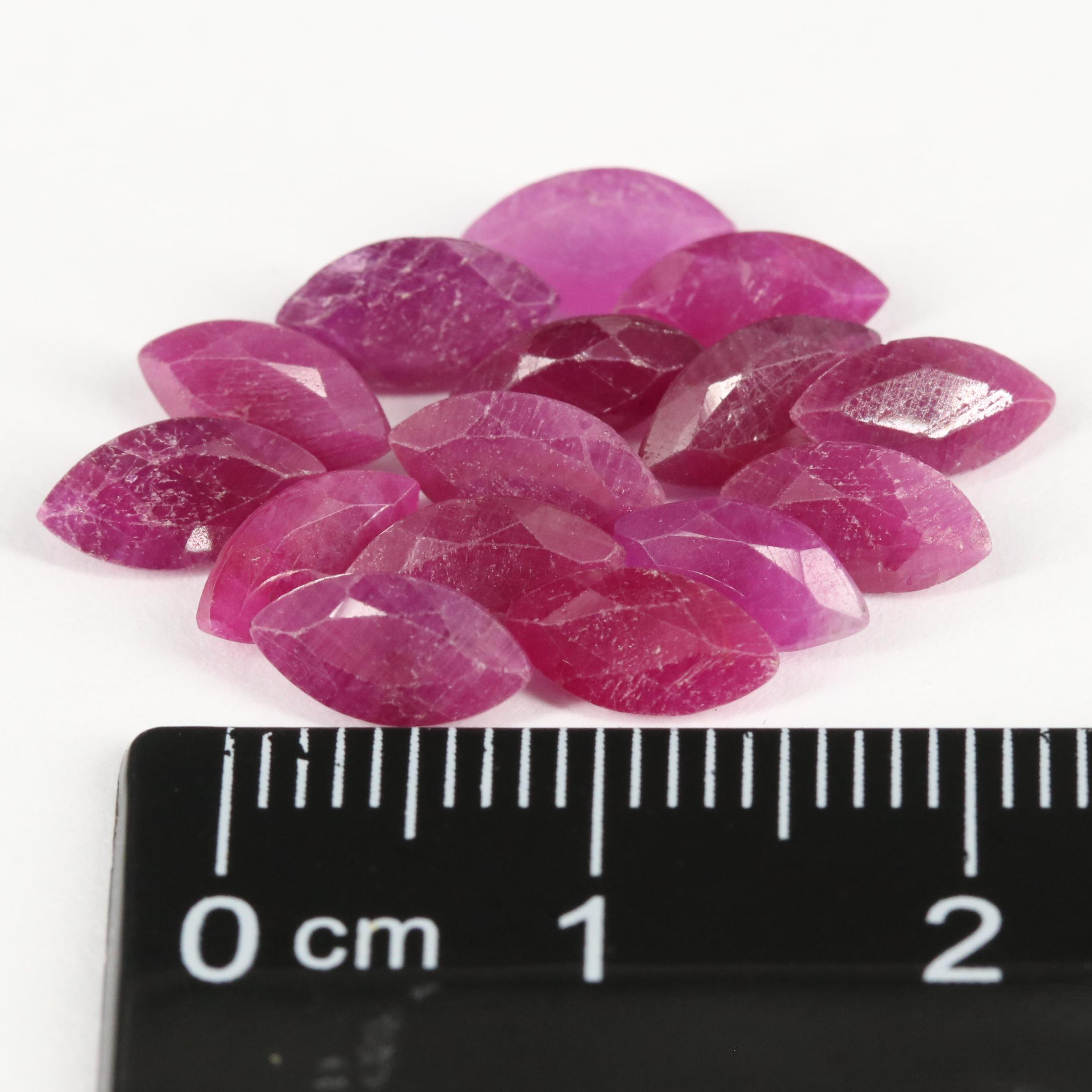 Loose 10.46 CTW Ruby Lot