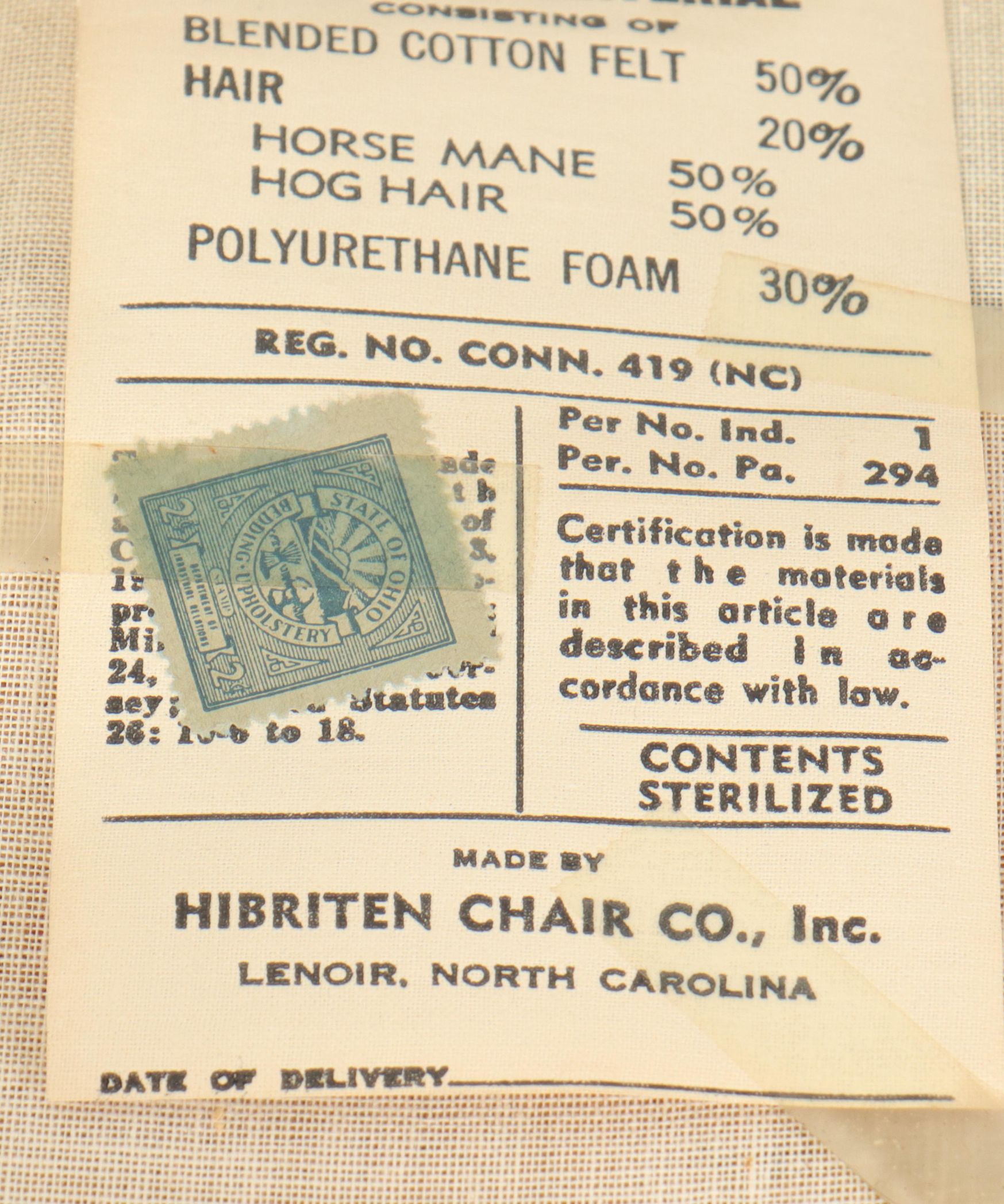 Hibriten Chair Co. Louis XV Style Painted Wooden Fauteuil, Mid-Late 20th Century