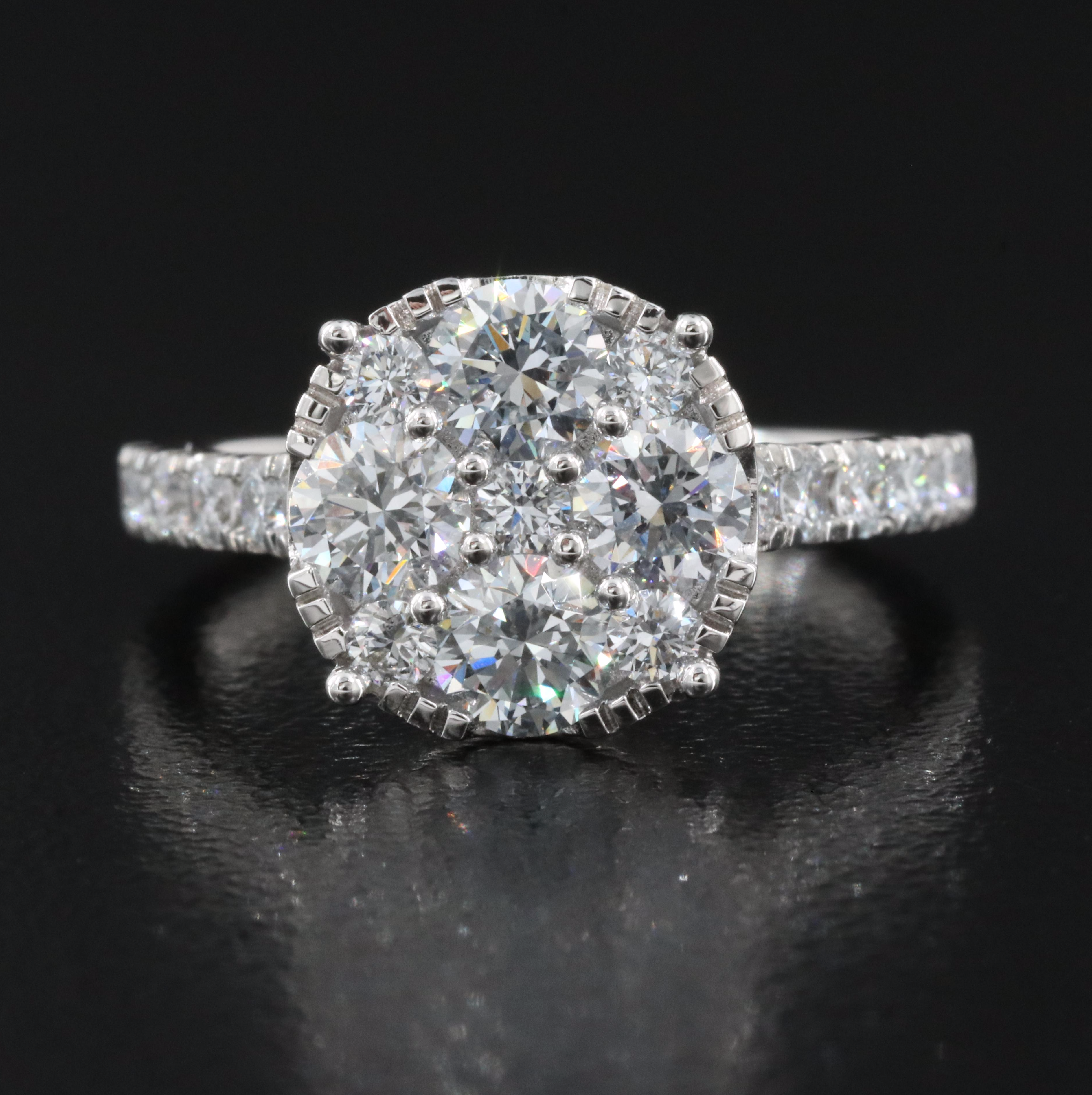 14K 2.00 CTW Lab Grown Diamond Ring