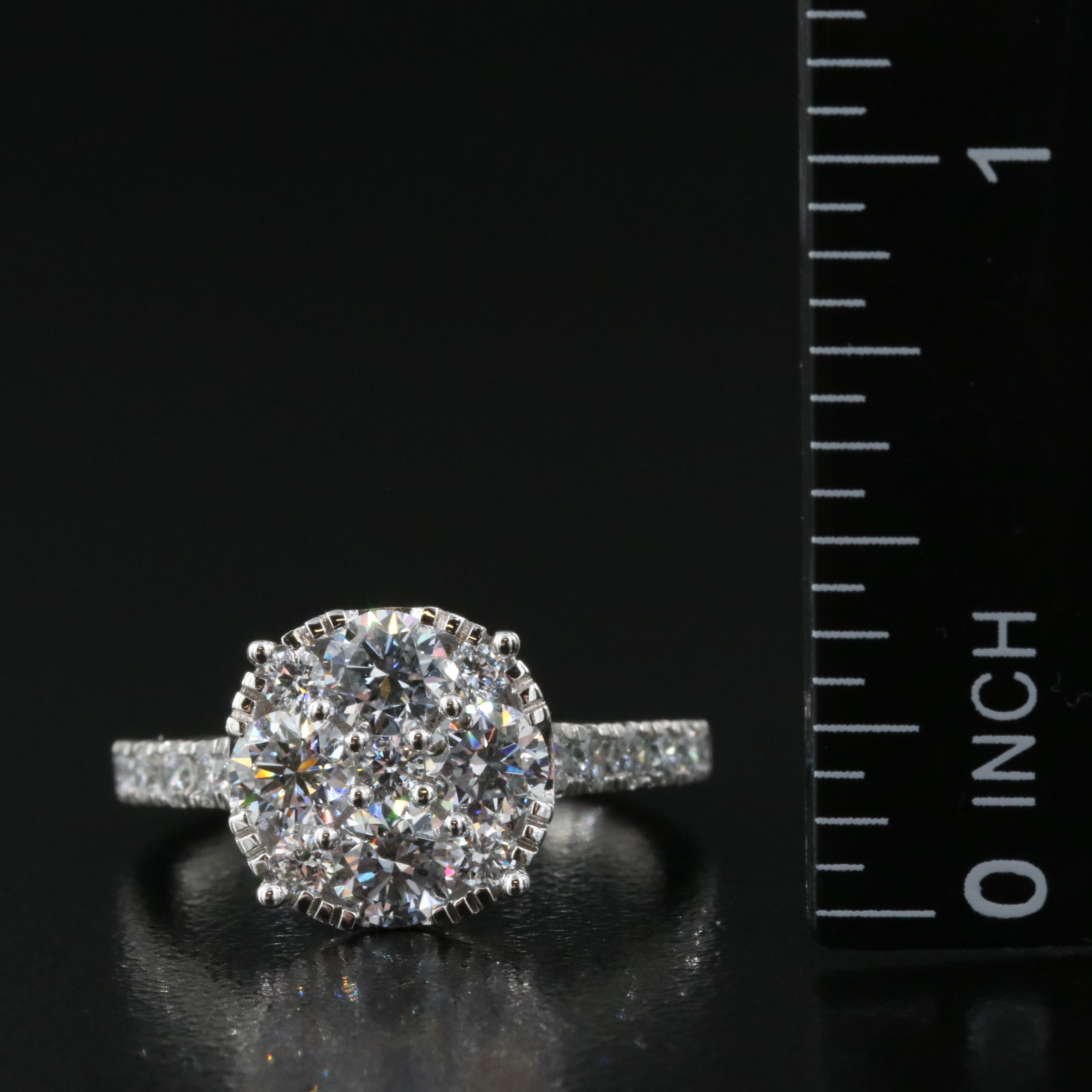14K 2.00 CTW Lab Grown Diamond Ring