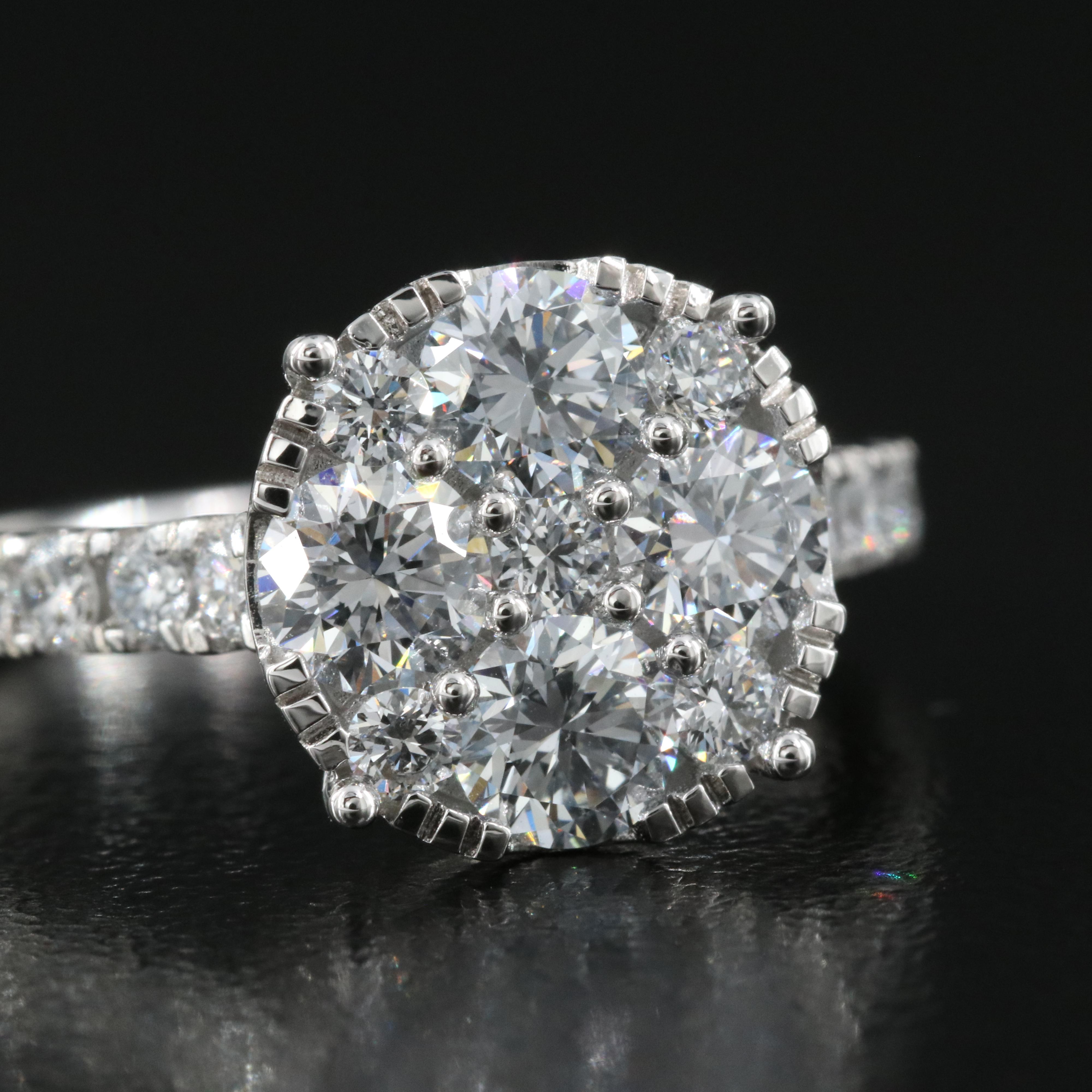 14K 2.00 CTW Lab Grown Diamond Ring