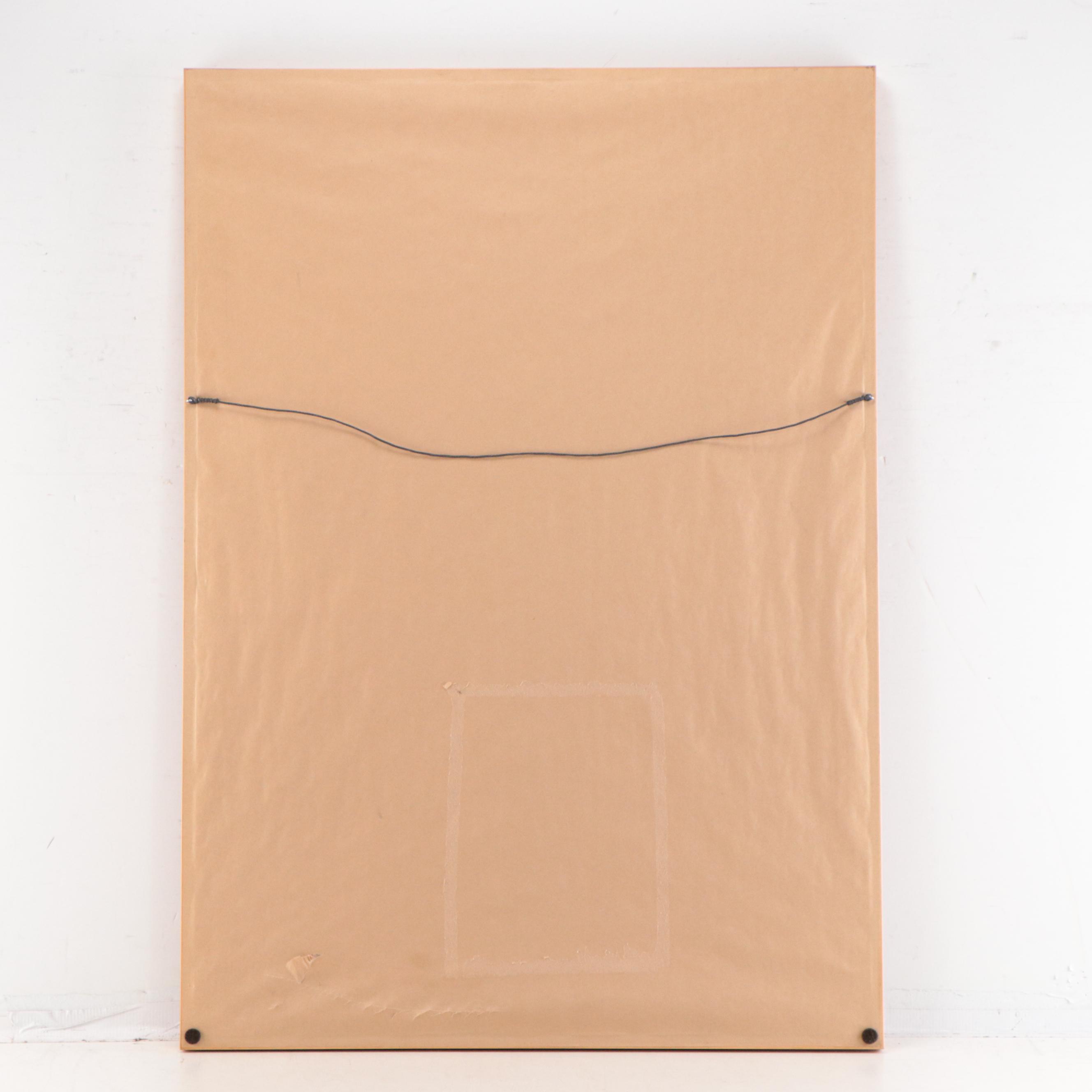 Dale Chihuly Hand-Embellished Lithograph "Yellow Spears"