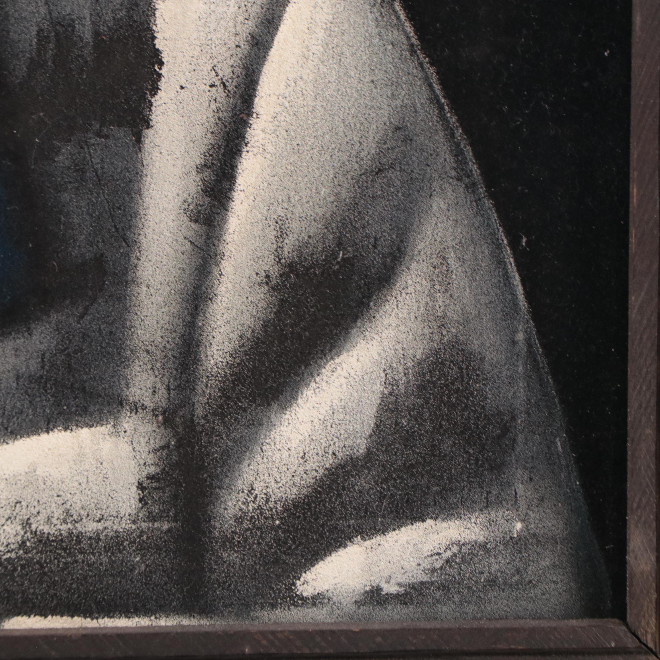 Acrylic Painting of Rabbi With Scripture and Cup