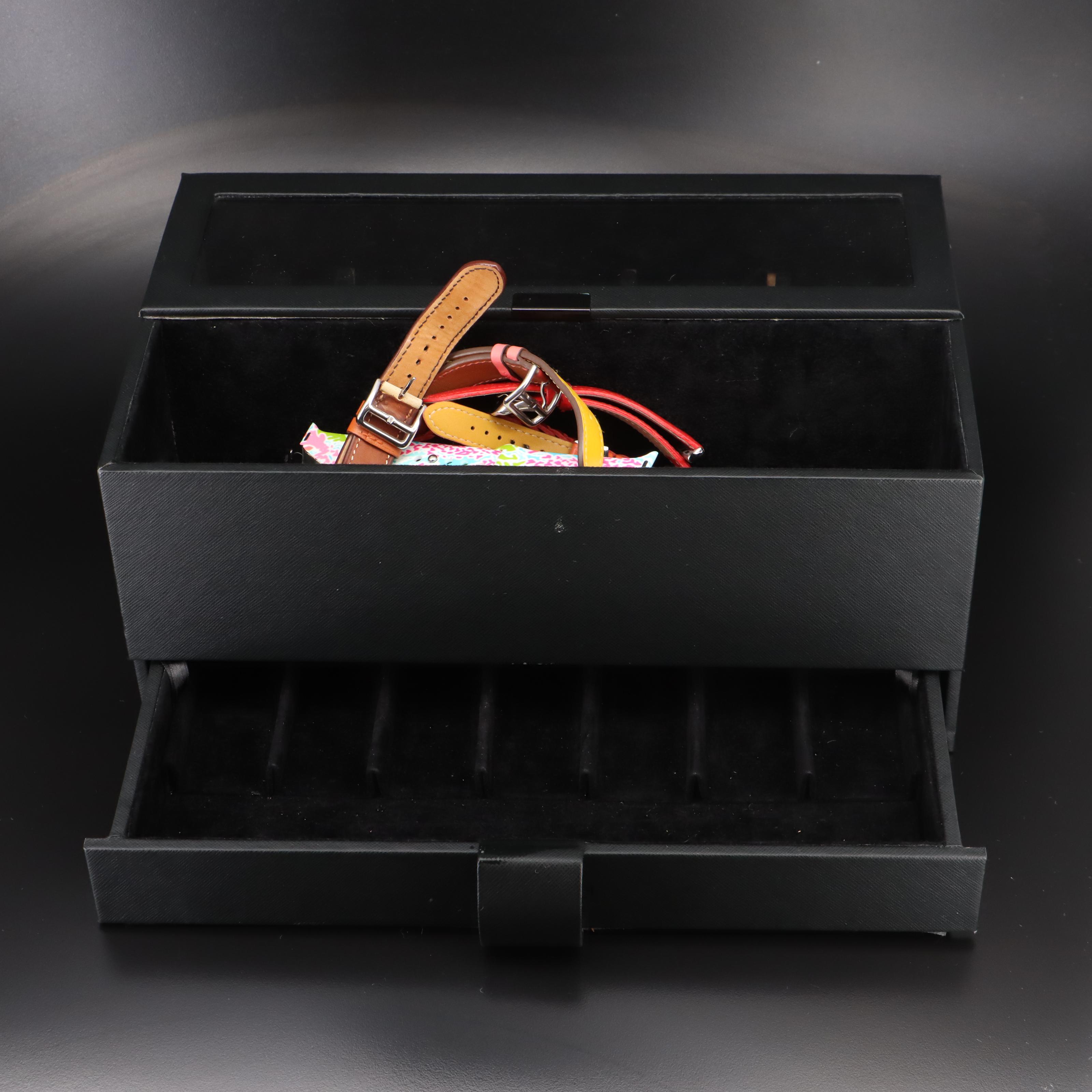 Designer Apple Watch Bands Including a Watch Box