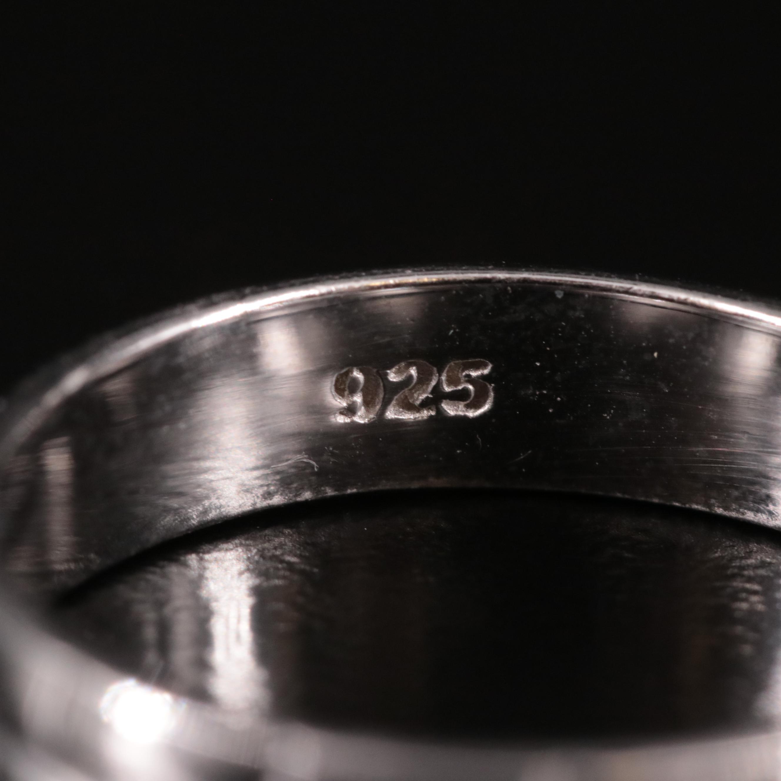 Sterling Patterned Band