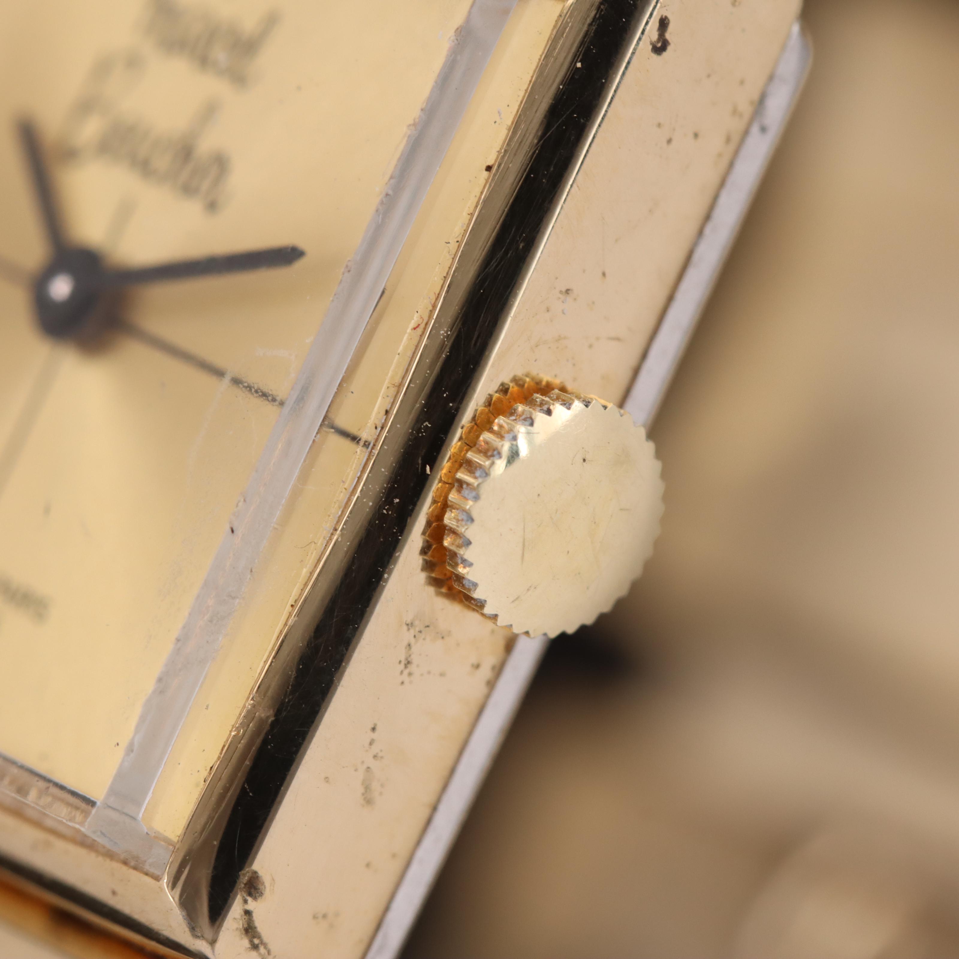 Marcel Boucher Stem-Wind Cuff Watch