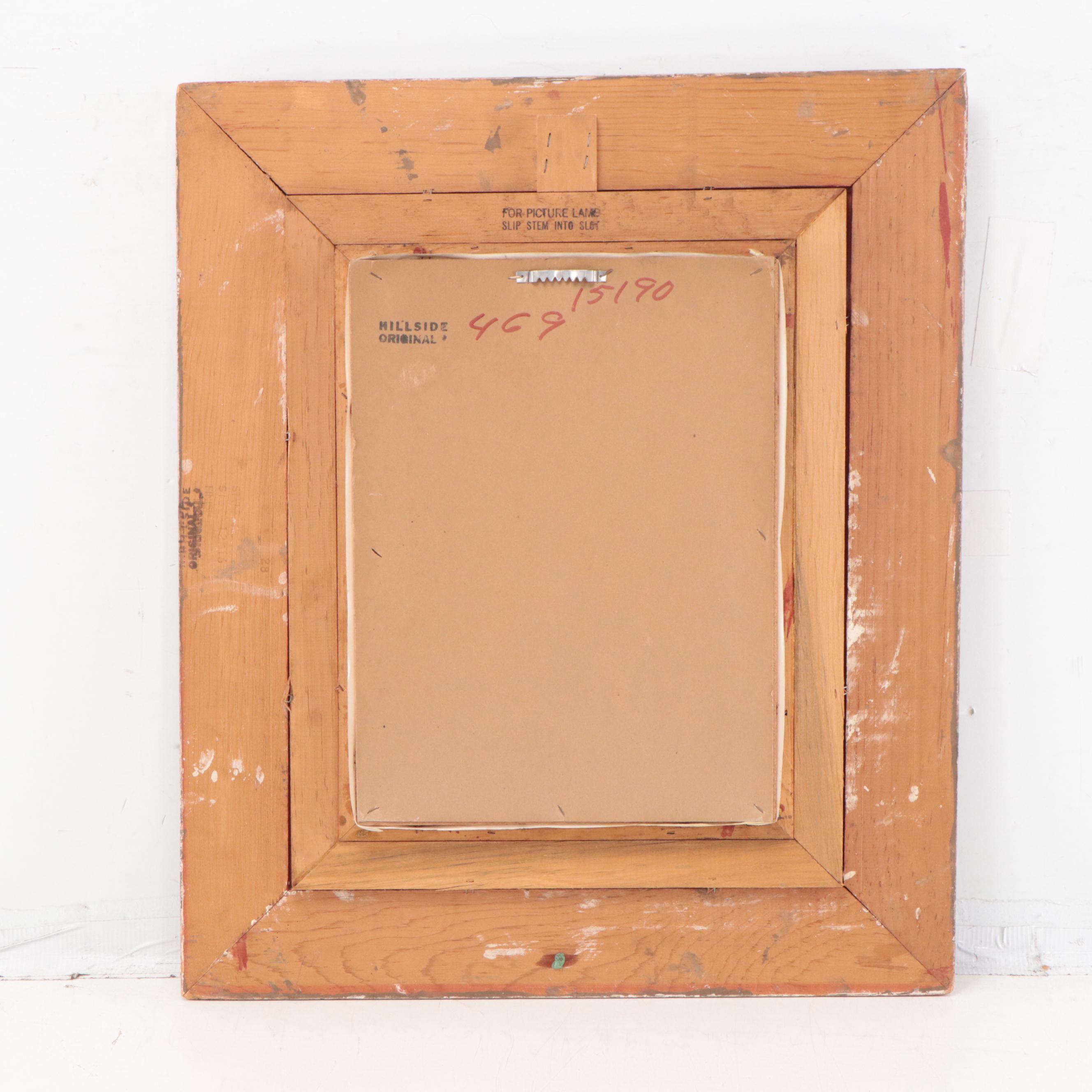 Oil Painting Portrait of Jewish Man With Violin