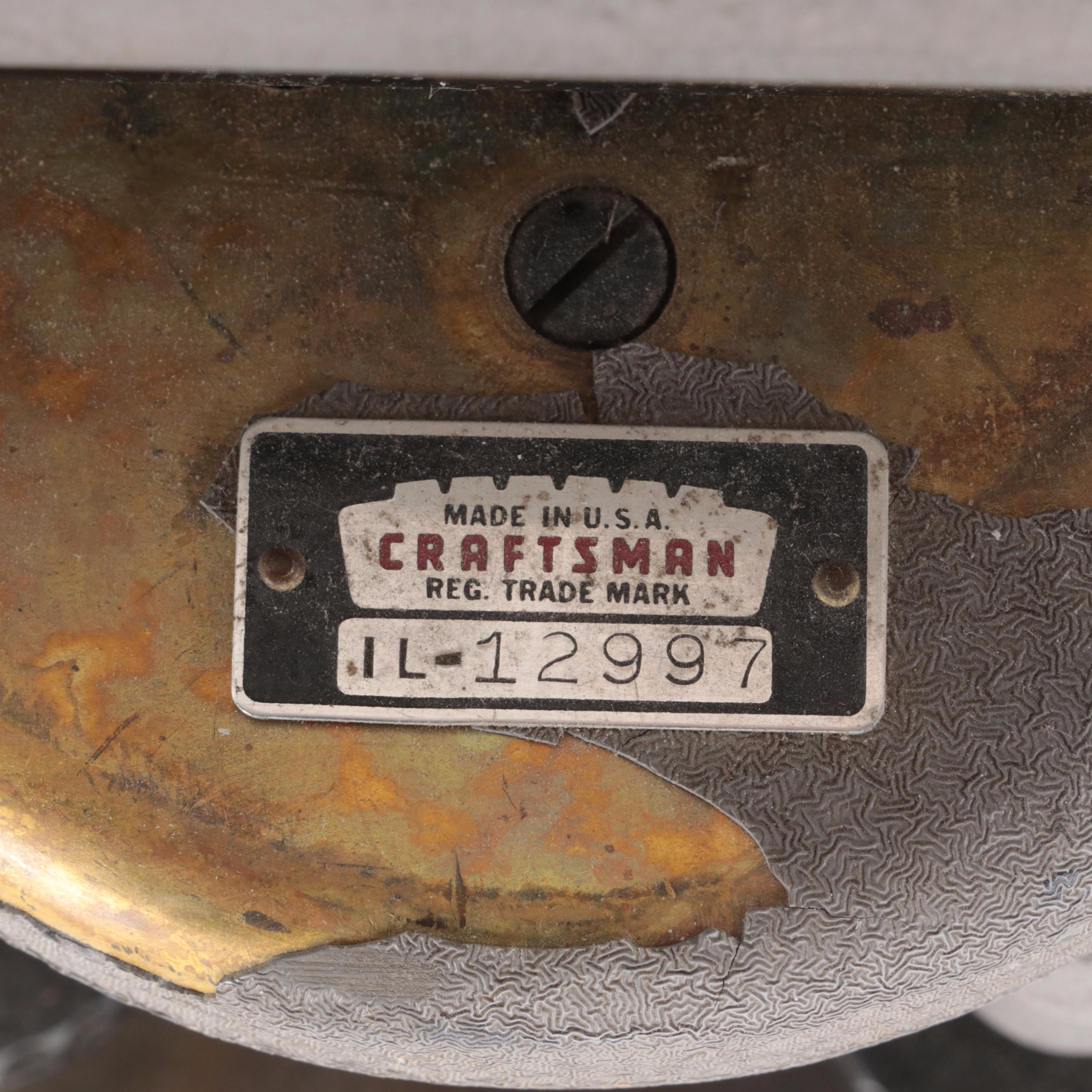 Craftsman Surveyor's Transit Telescope in Case, Mid-20th Century