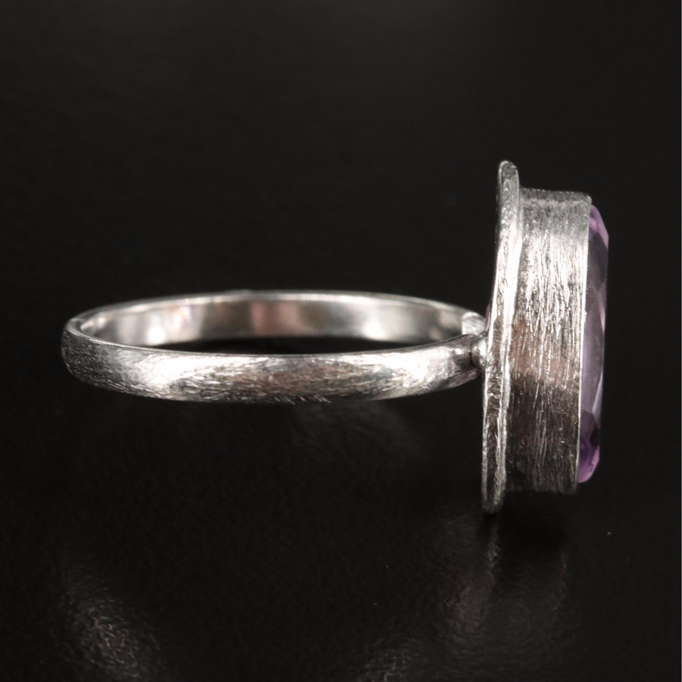 Amethyst Marquise Ring