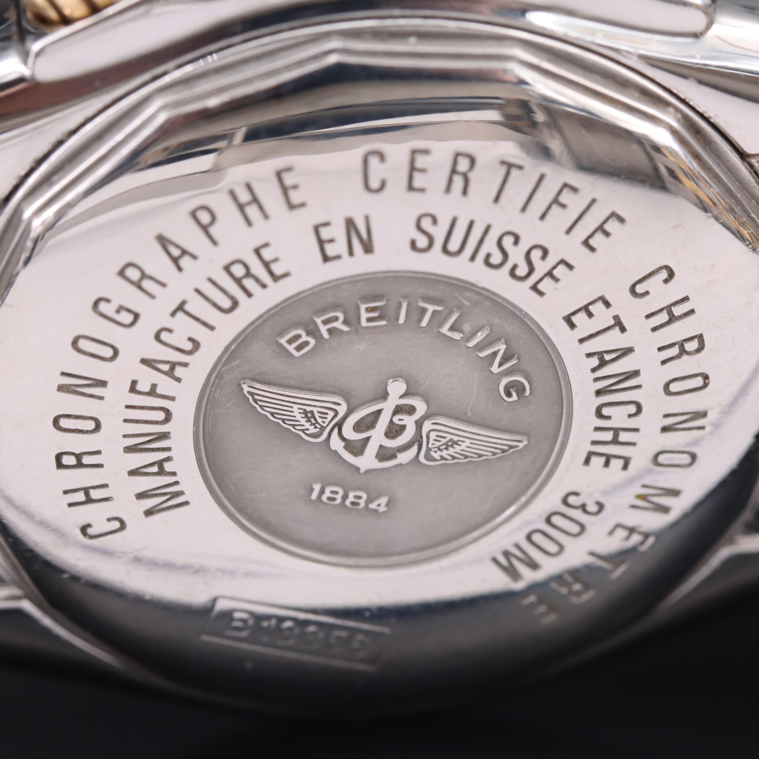 Breitling Chronomat Evolution 18K and Stainless Steel Watch