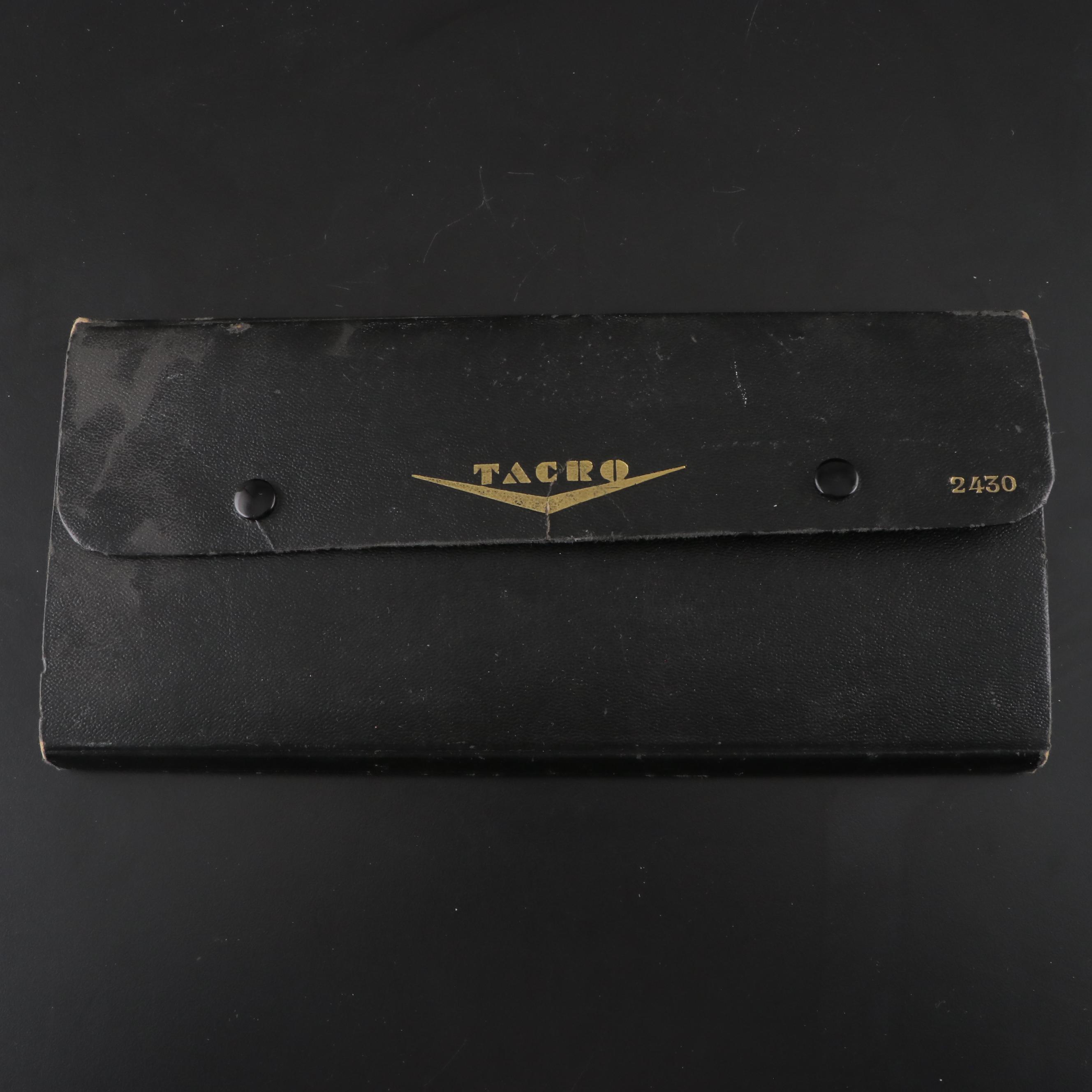 Tacro, C.H. Bruning and Nomis Drafting Tools in Cases