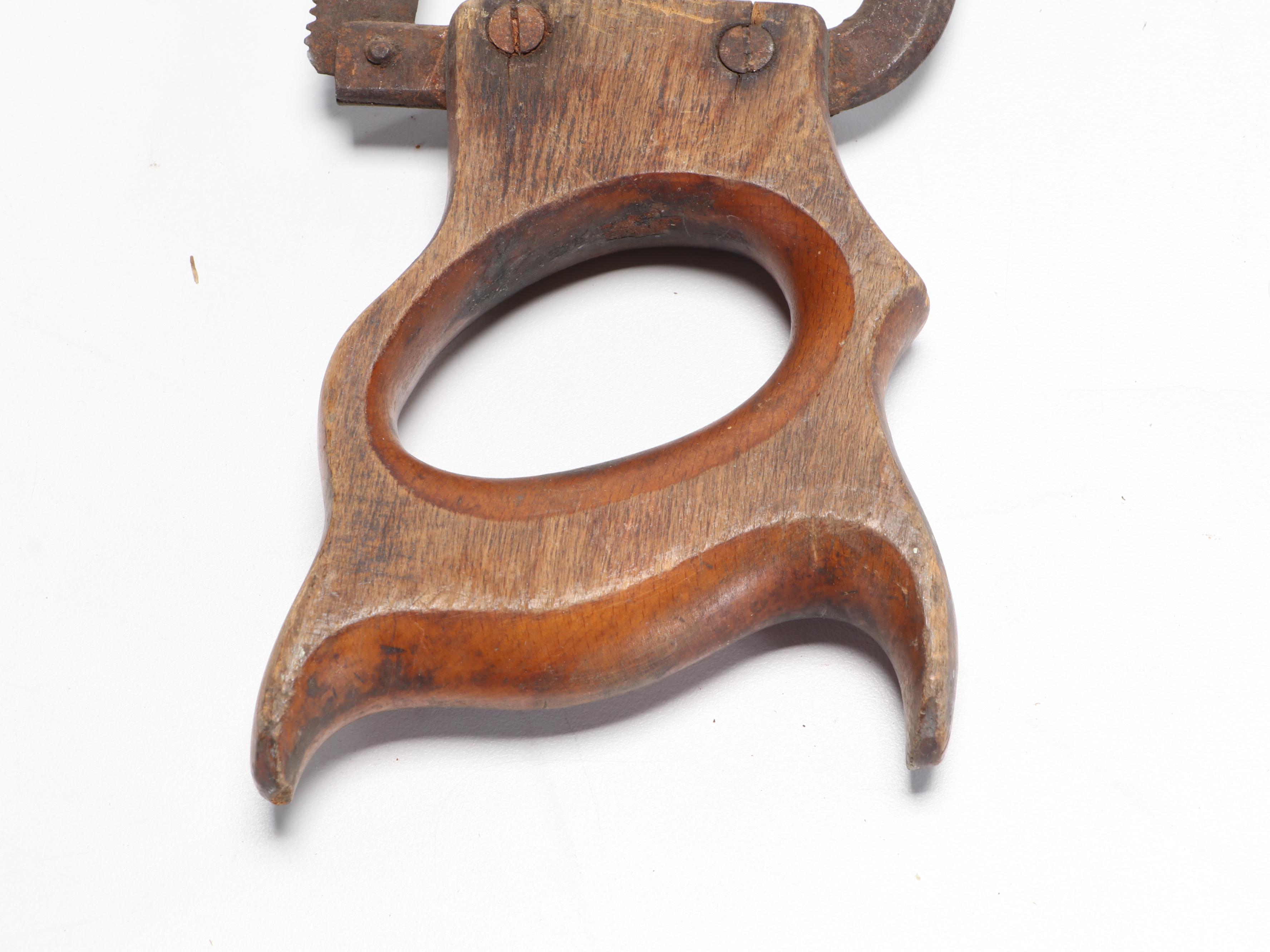 Wooden Spirit Levels With Frame Saws, Plumb Bob, Hatchet and Mallet