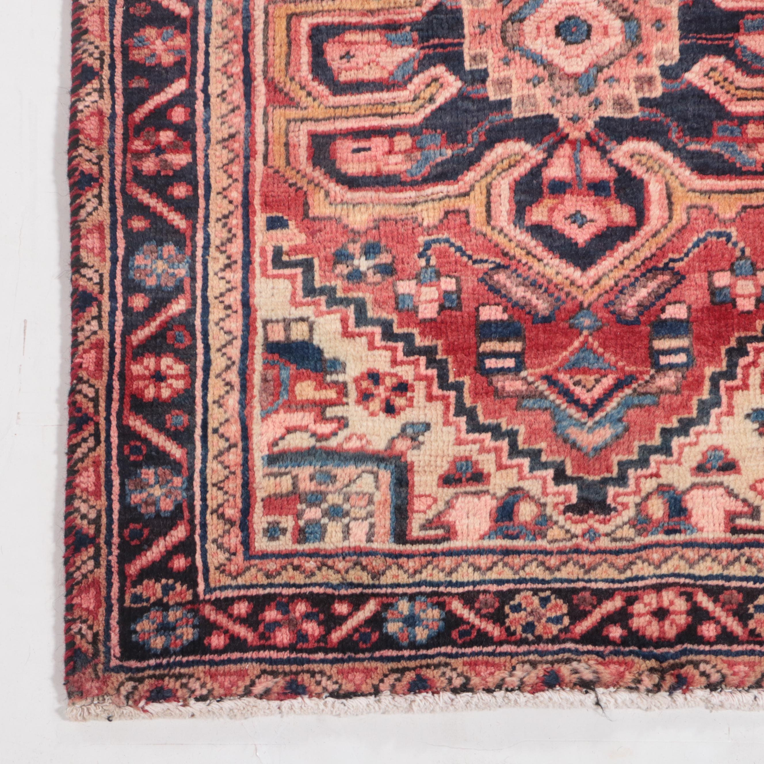 2'4 x 6'6 Hand-Knotted Persian Ahar Carpet Runner