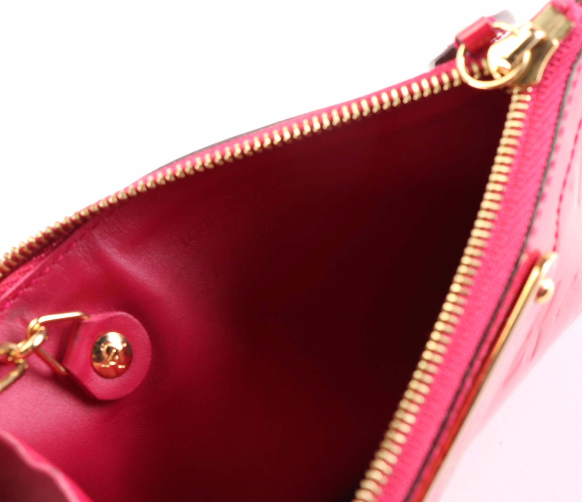 Louis Vuitton Pochette Cles in Monogram Vernis