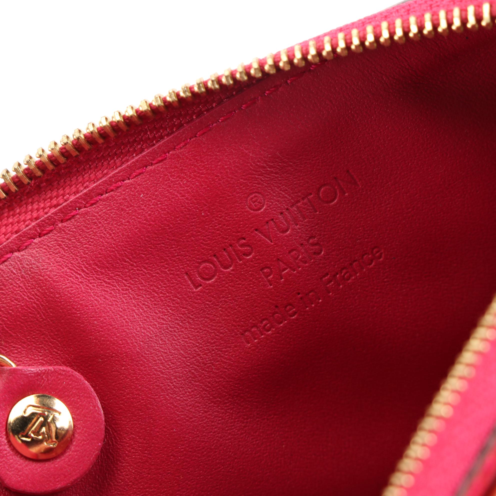 Louis Vuitton Pochette Cles in Monogram Vernis