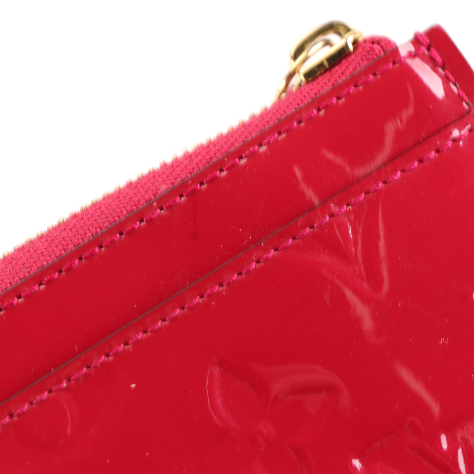 Louis Vuitton Pochette Cles in Monogram Vernis