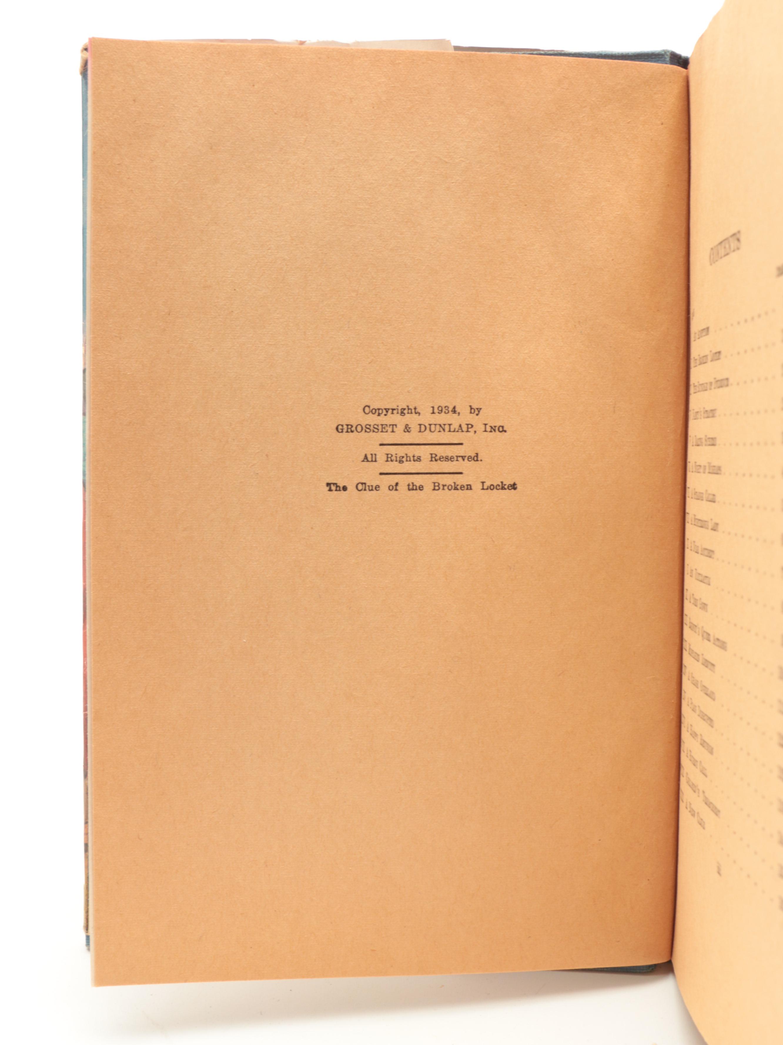 "Nancy Drew" and "The Dana Girls" by Carolyn Keene with Other Mystery Books