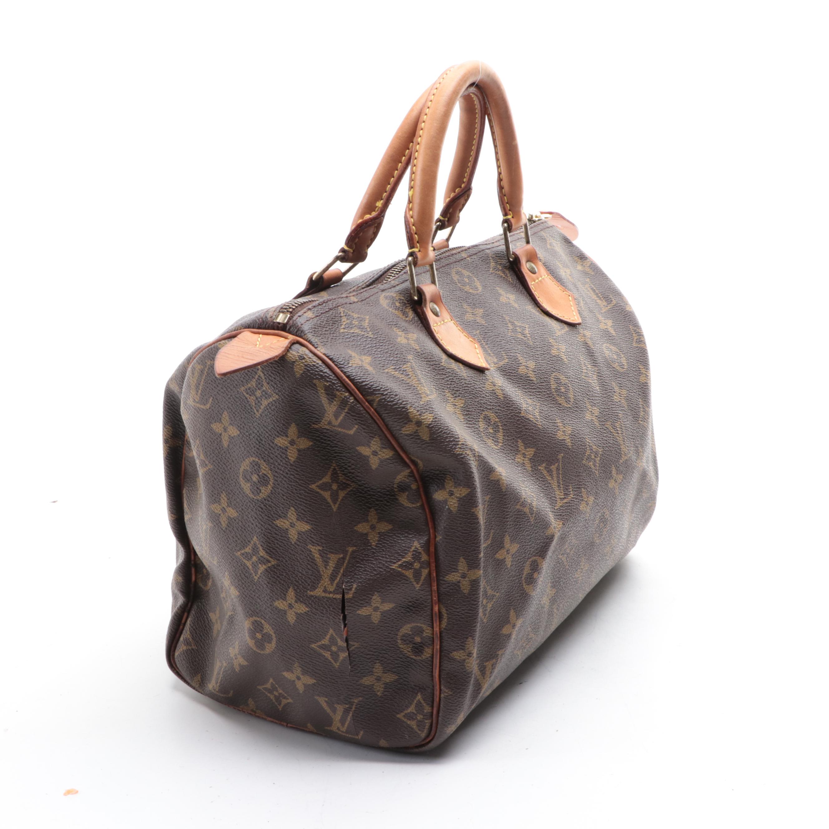 Louis Vuitton Speedy 30 in Monogram Canvas