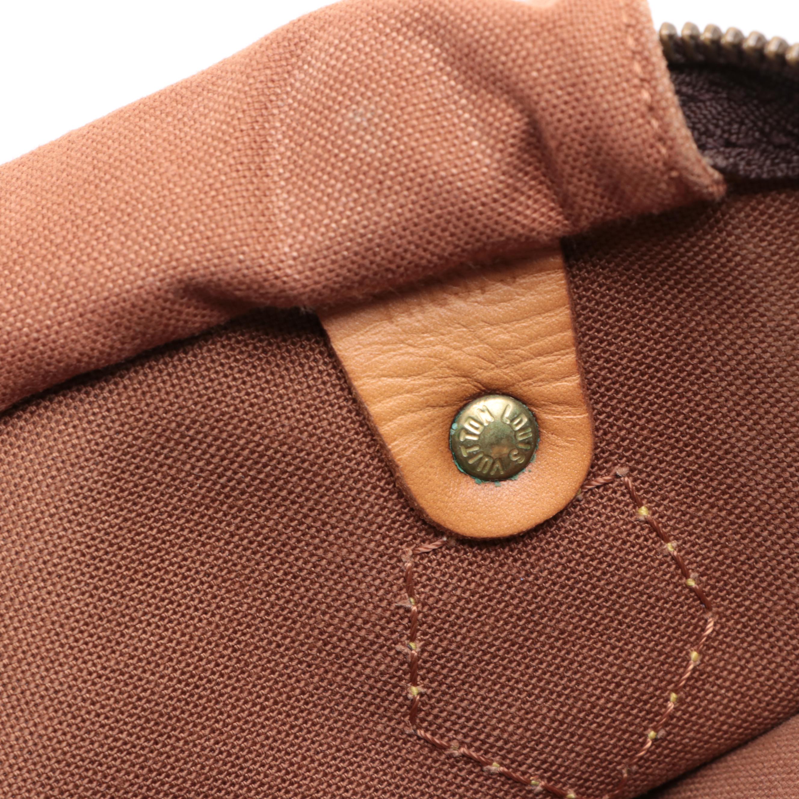 Louis Vuitton Speedy 30 in Monogram Canvas