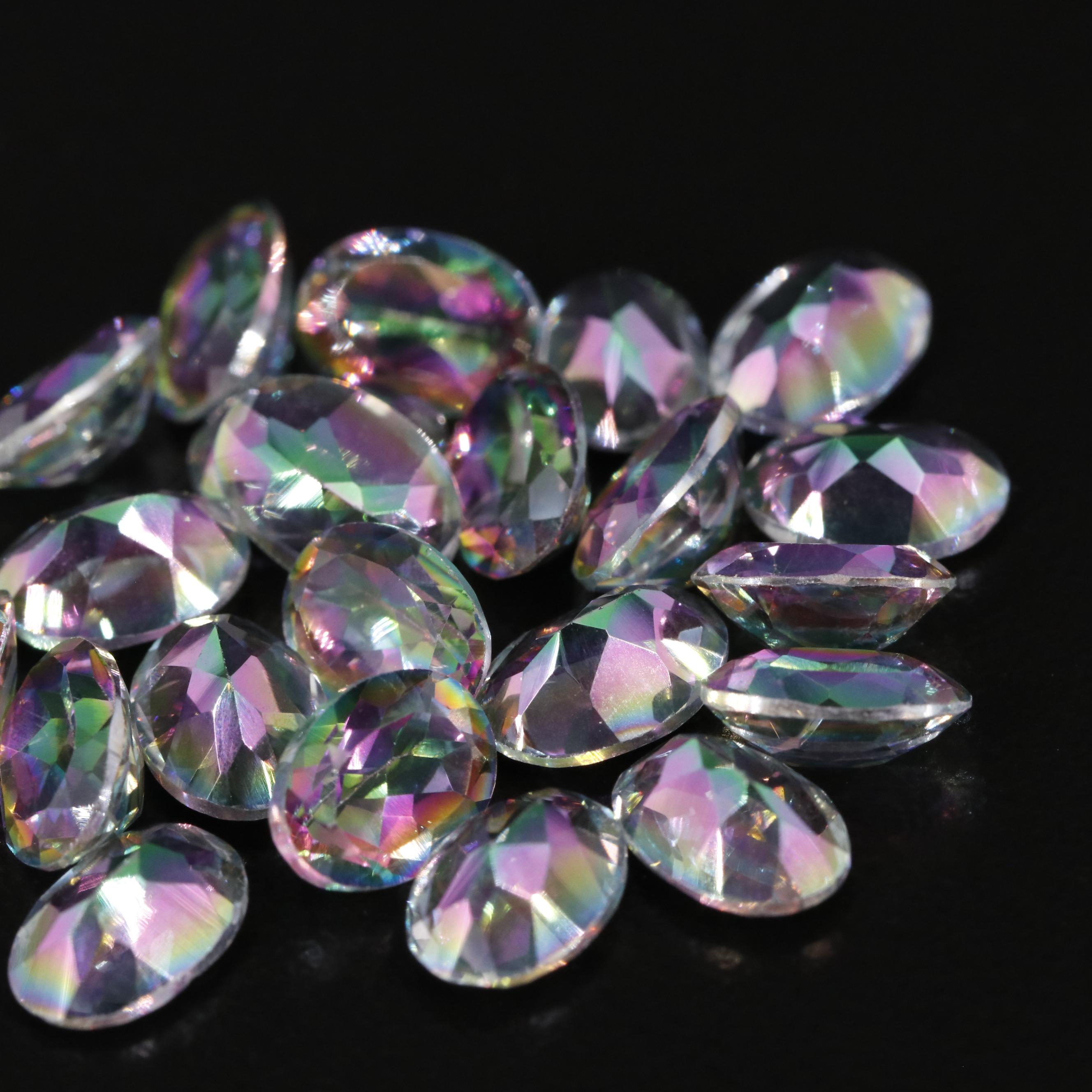 Loose 19.72 CTW Mystic Topaz Lot