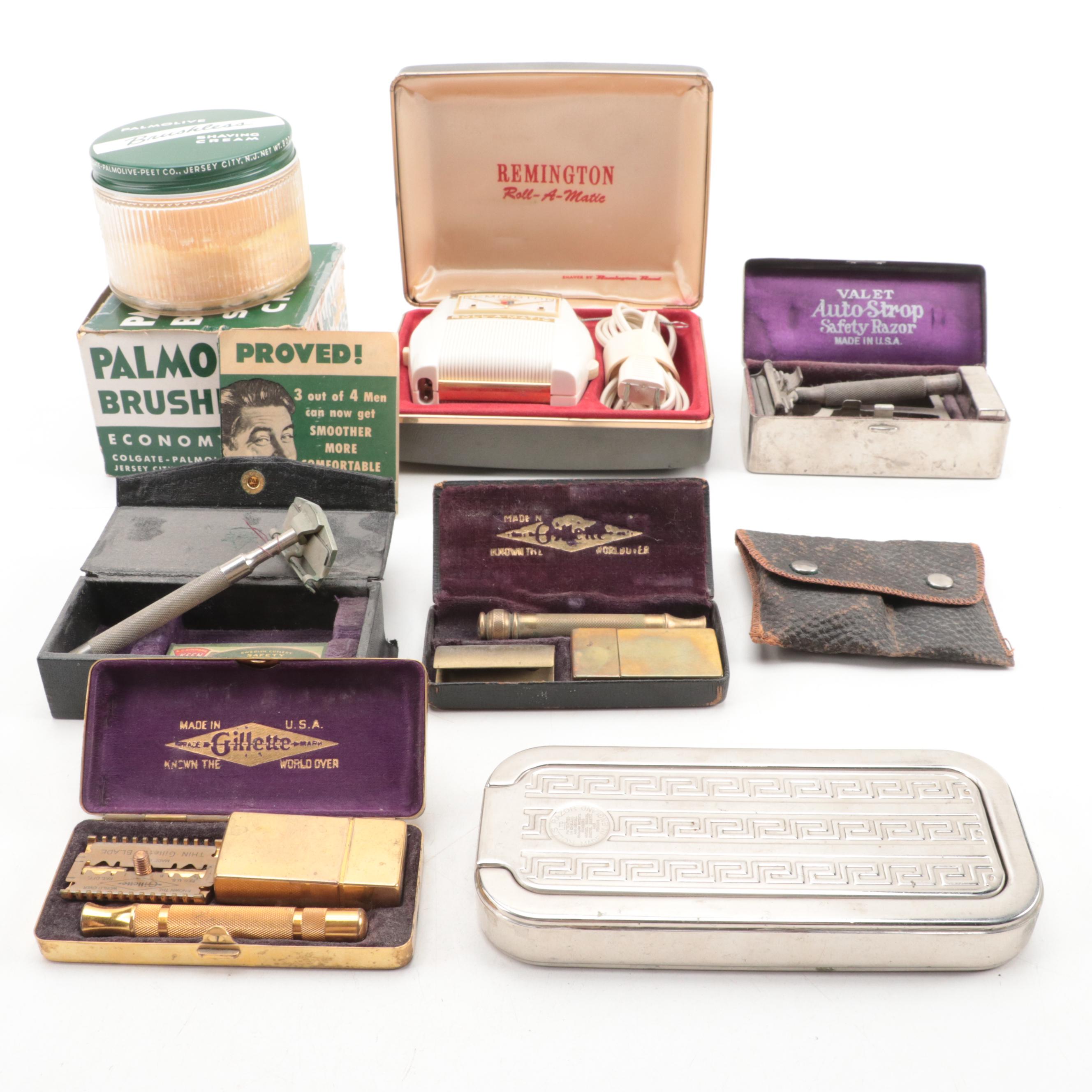 Remington "Roll-A-Matic" with Other Razors Button Hook, Shoe Horn and More