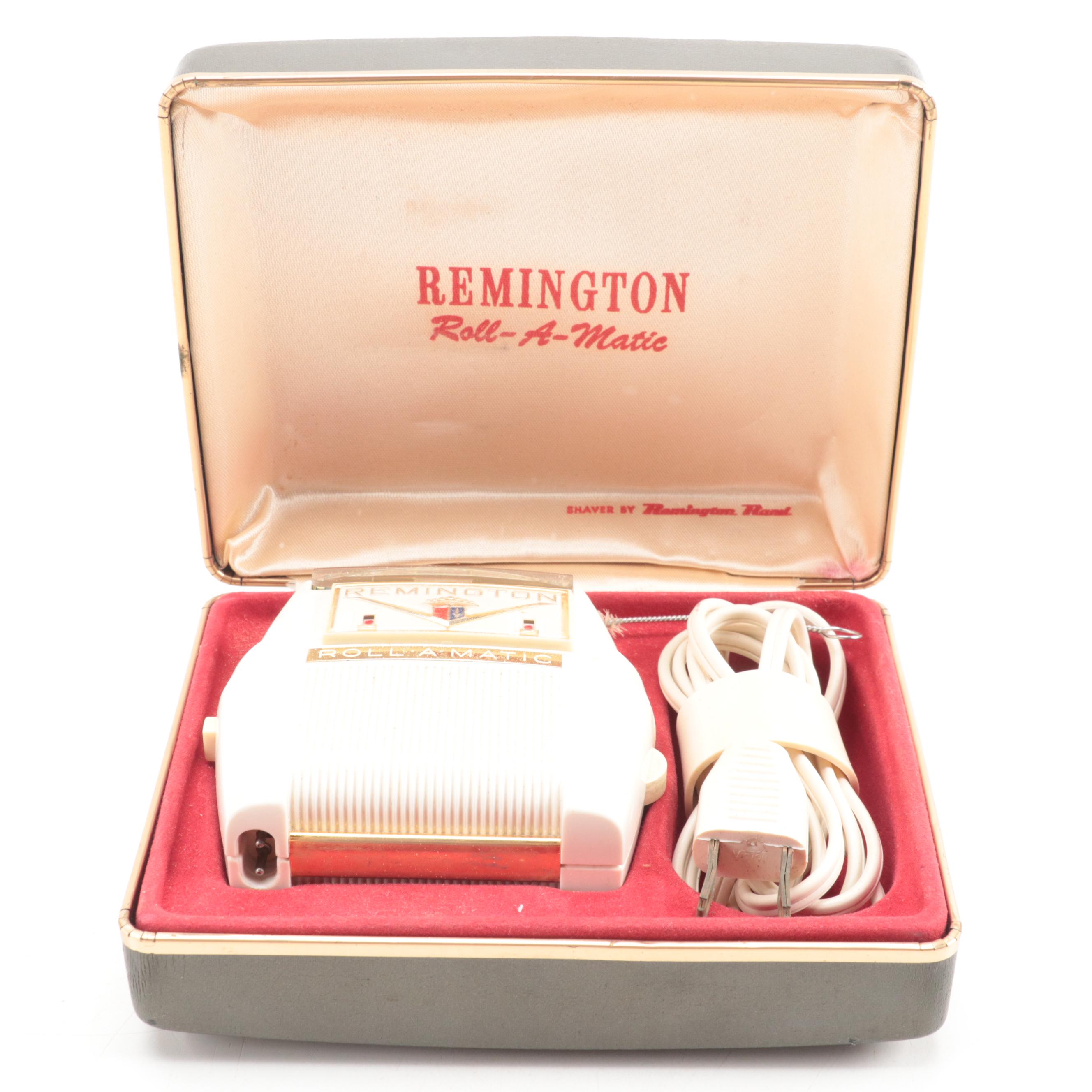 Remington "Roll-A-Matic" with Other Razors Button Hook, Shoe Horn and More