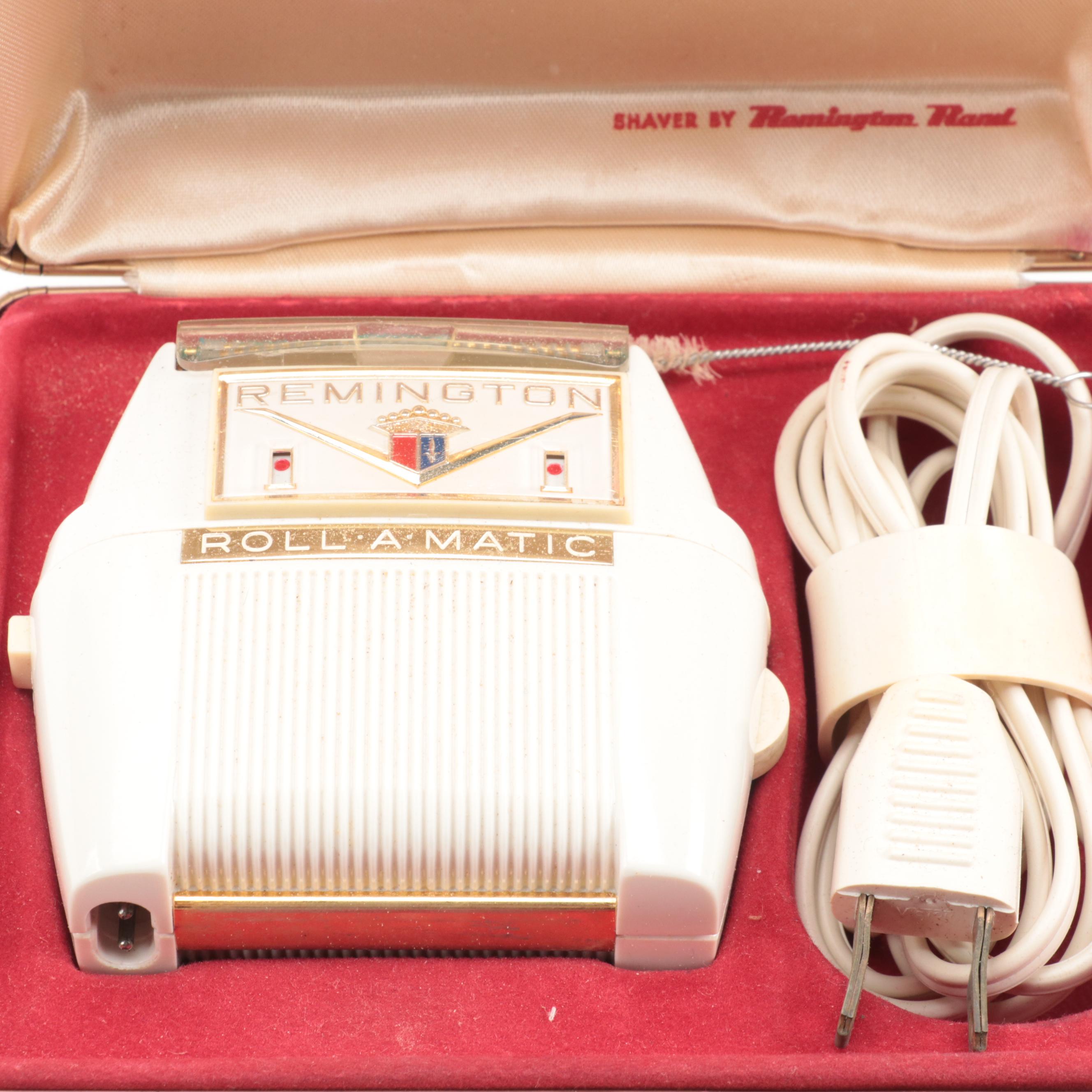 Remington "Roll-A-Matic" with Other Razors Button Hook, Shoe Horn and More