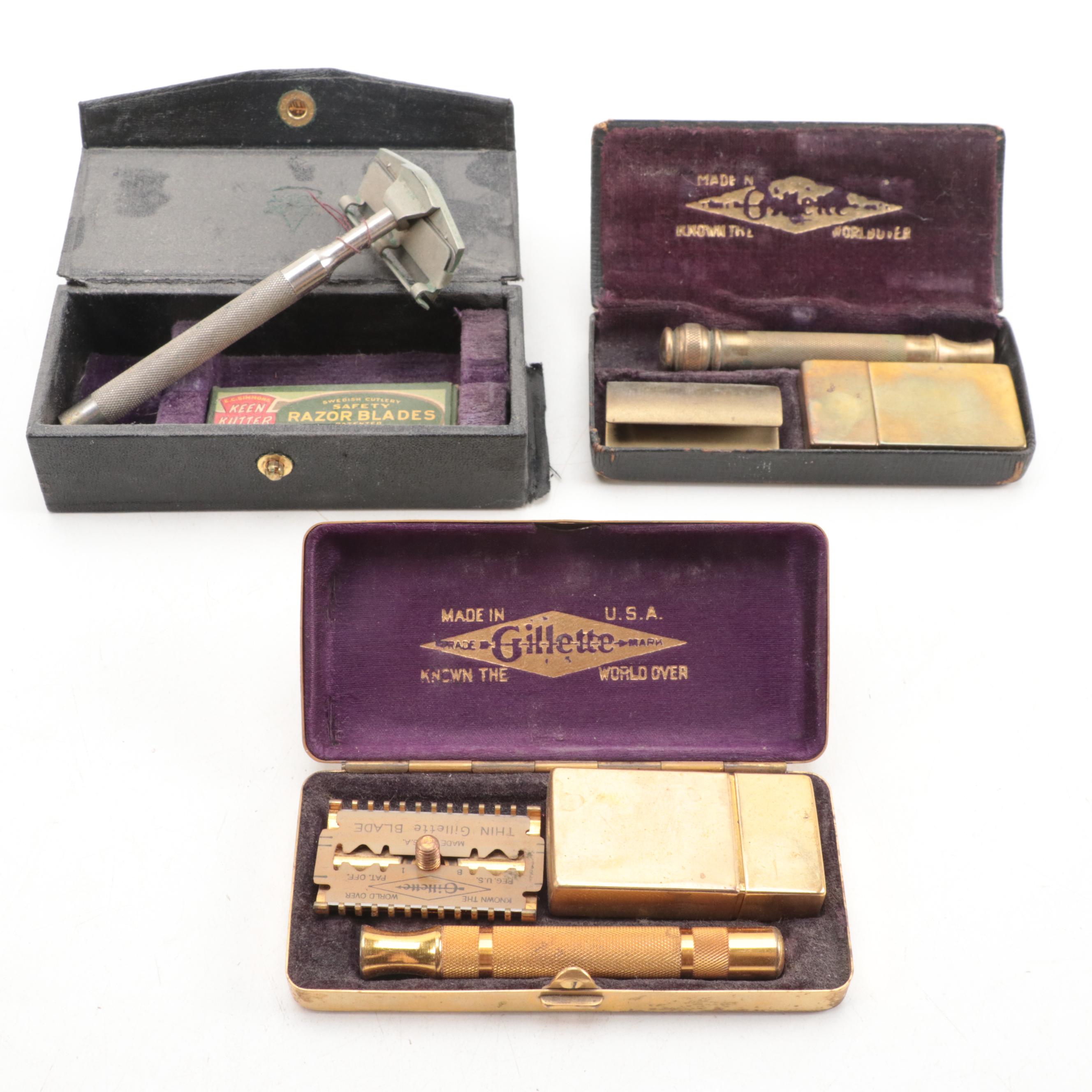 Remington "Roll-A-Matic" with Other Razors Button Hook, Shoe Horn and More