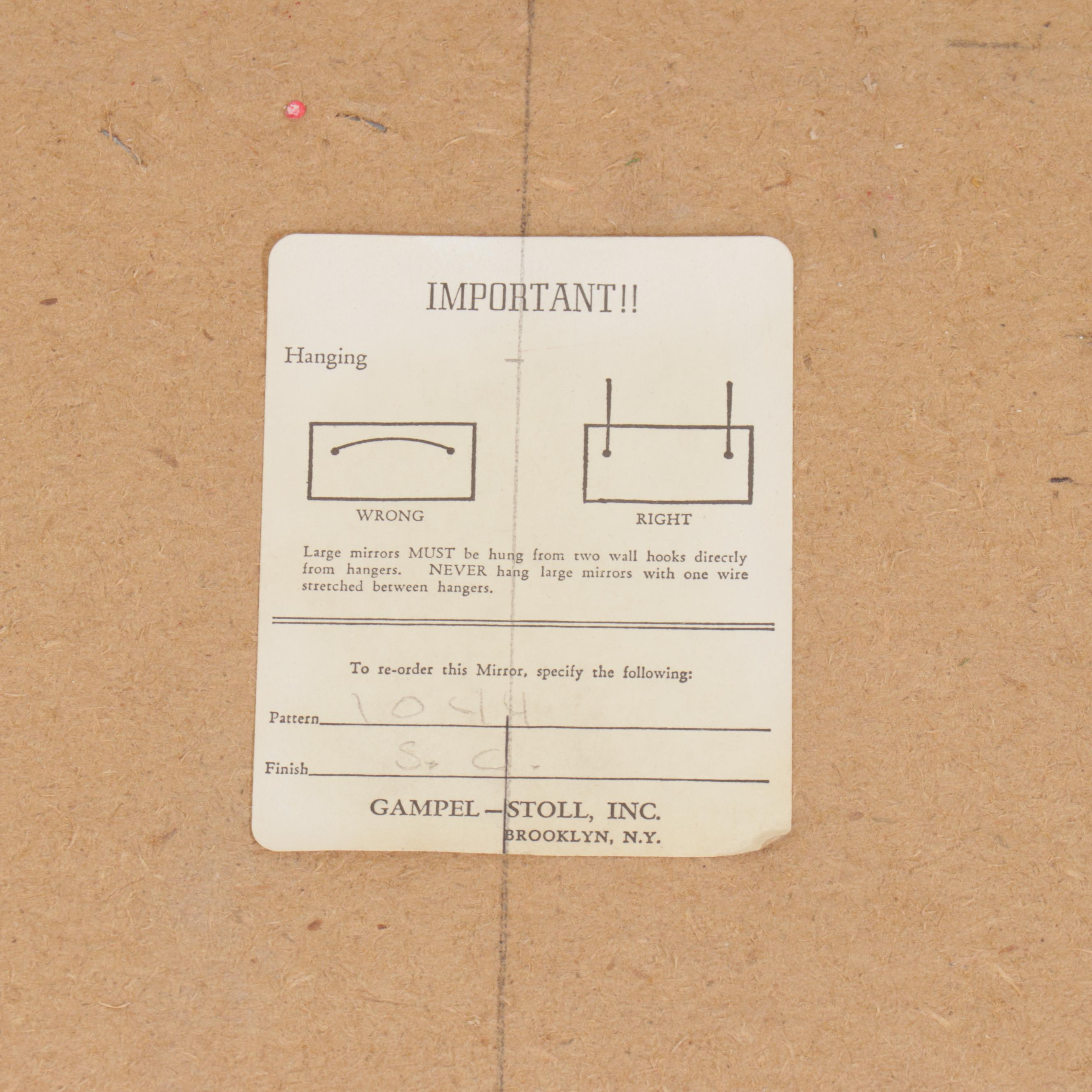 Gampel-Stoll Inc. Octagonal Wall Mirror