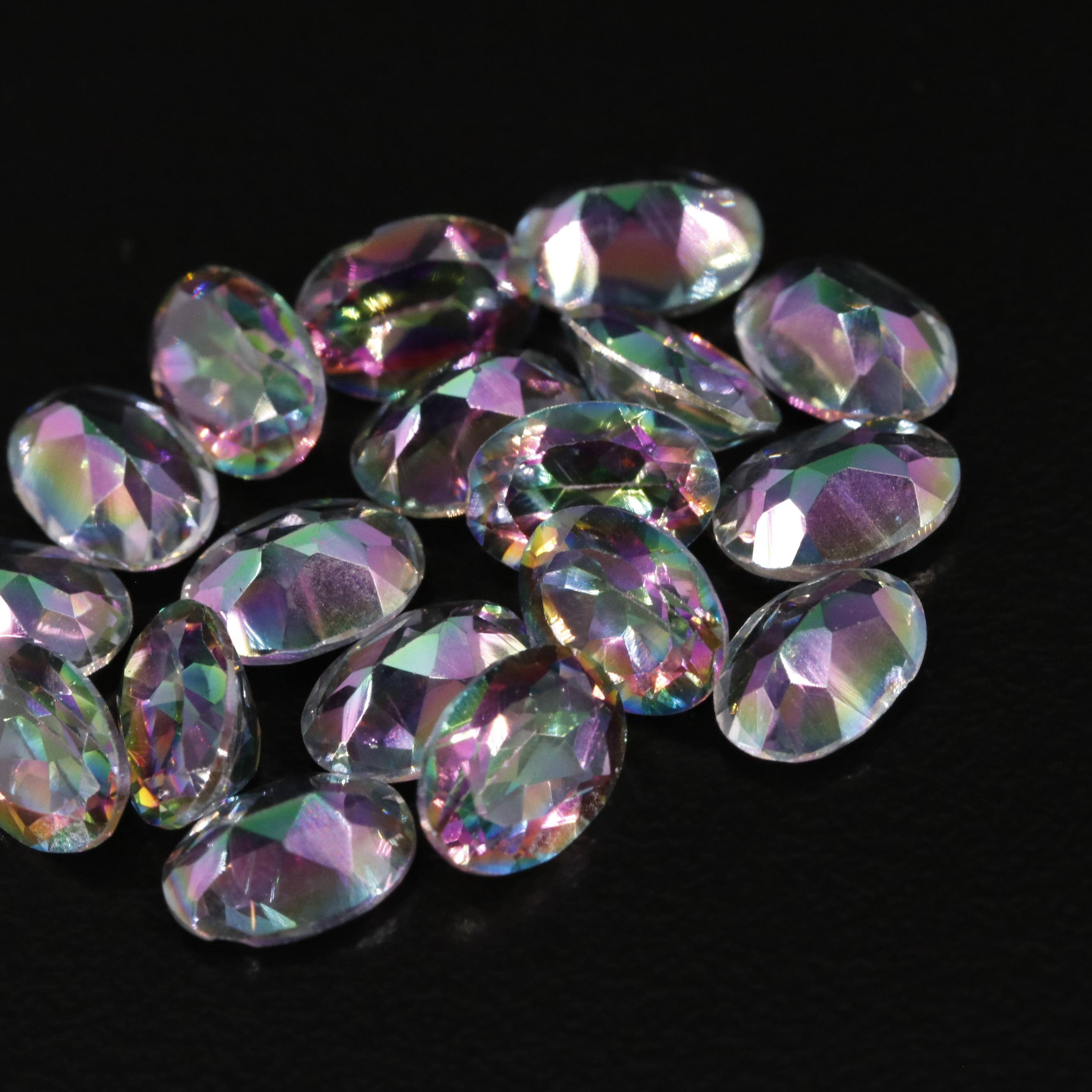 Loose 16.20 CTW Mystic Topaz Lot