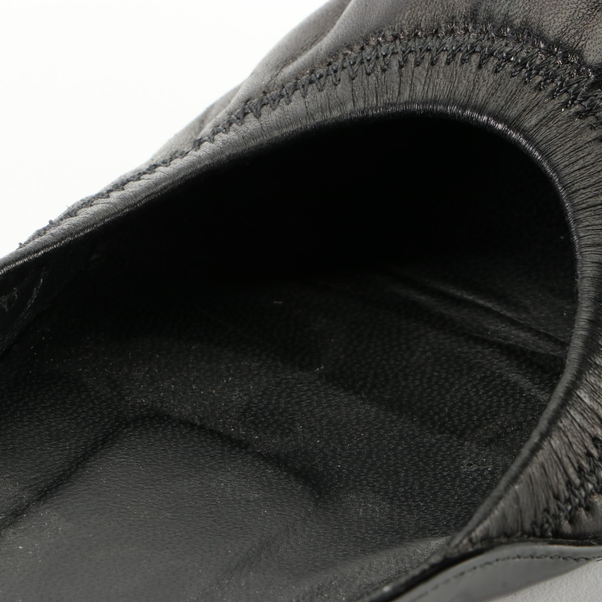 Chanel CC Cap Toe Ballet Flats in Leather and Patent Leather