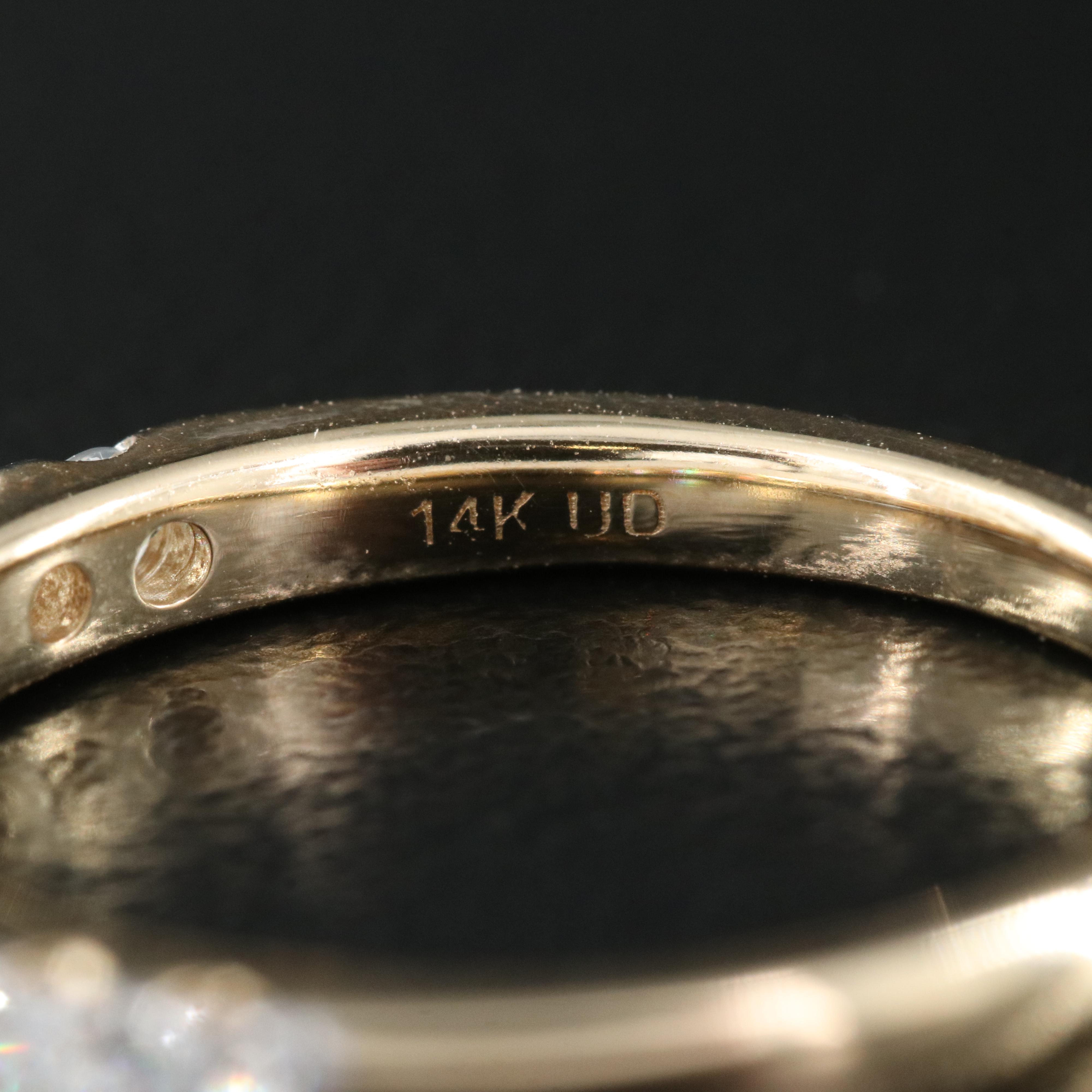 14K 0.50 CTW Lab Grown Diamond Band with IGI Report