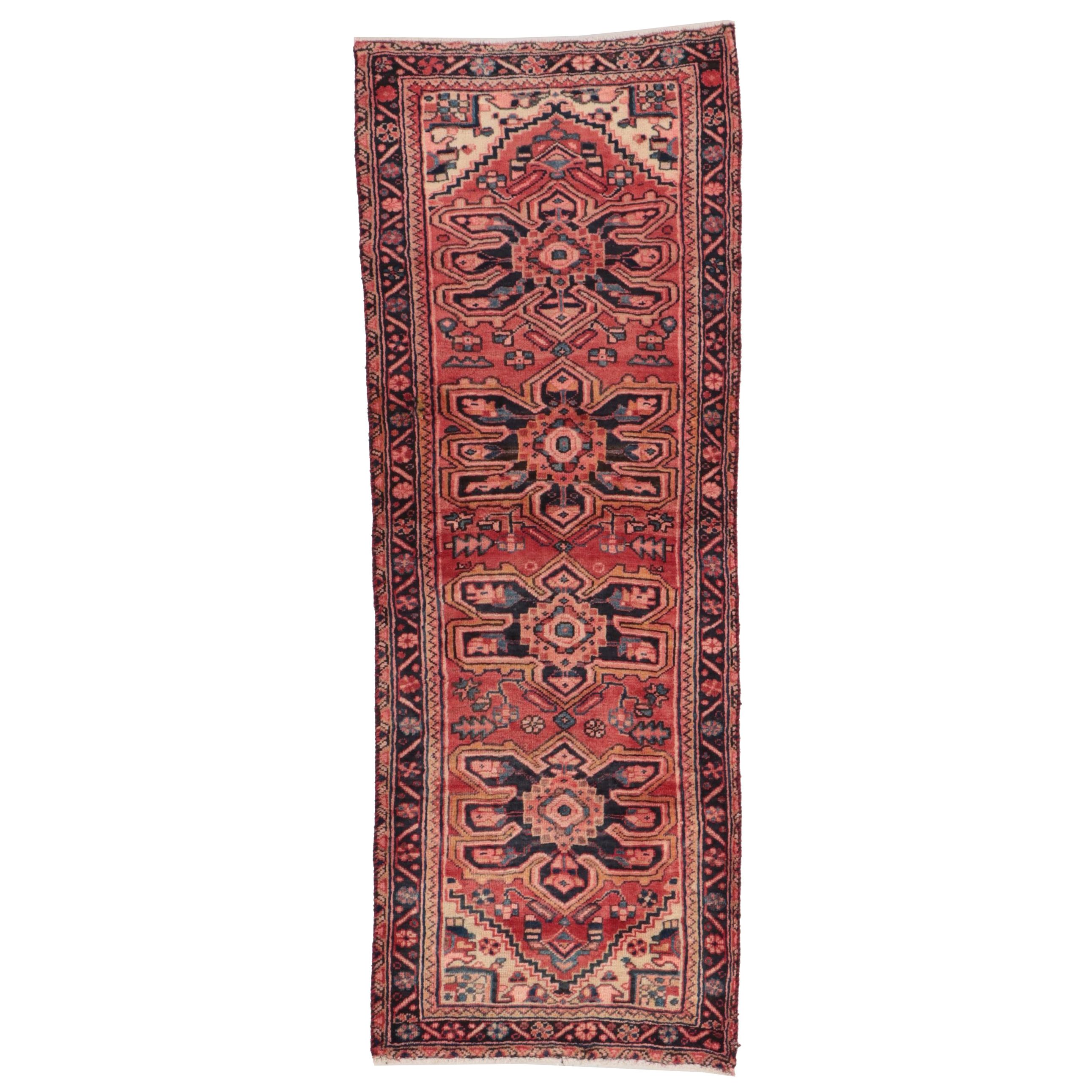 2'4 x 6'6 Hand-Knotted Persian Ahar Carpet Runner