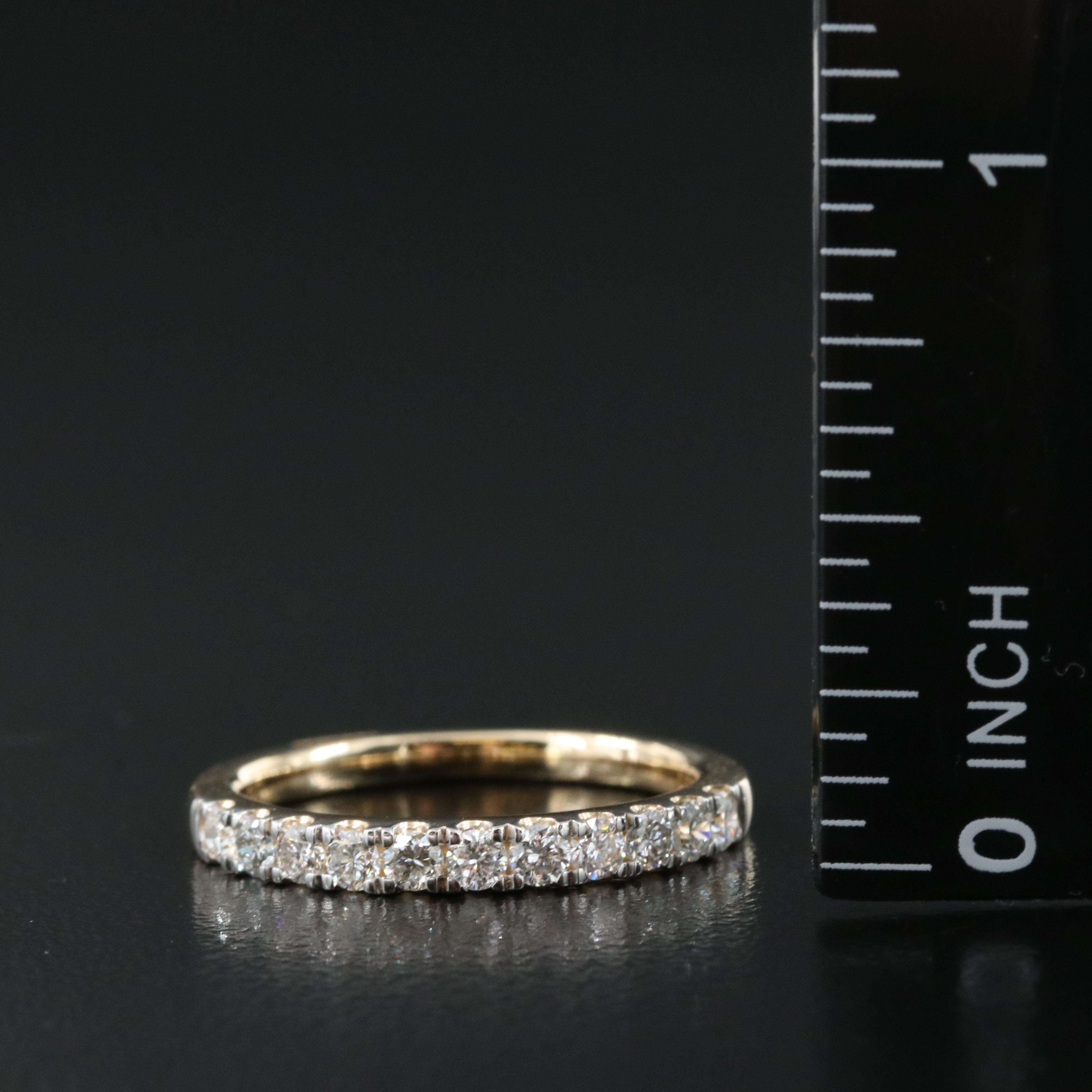 14K 0.50 CTW Lab Grown Diamond Ring with IGI Report