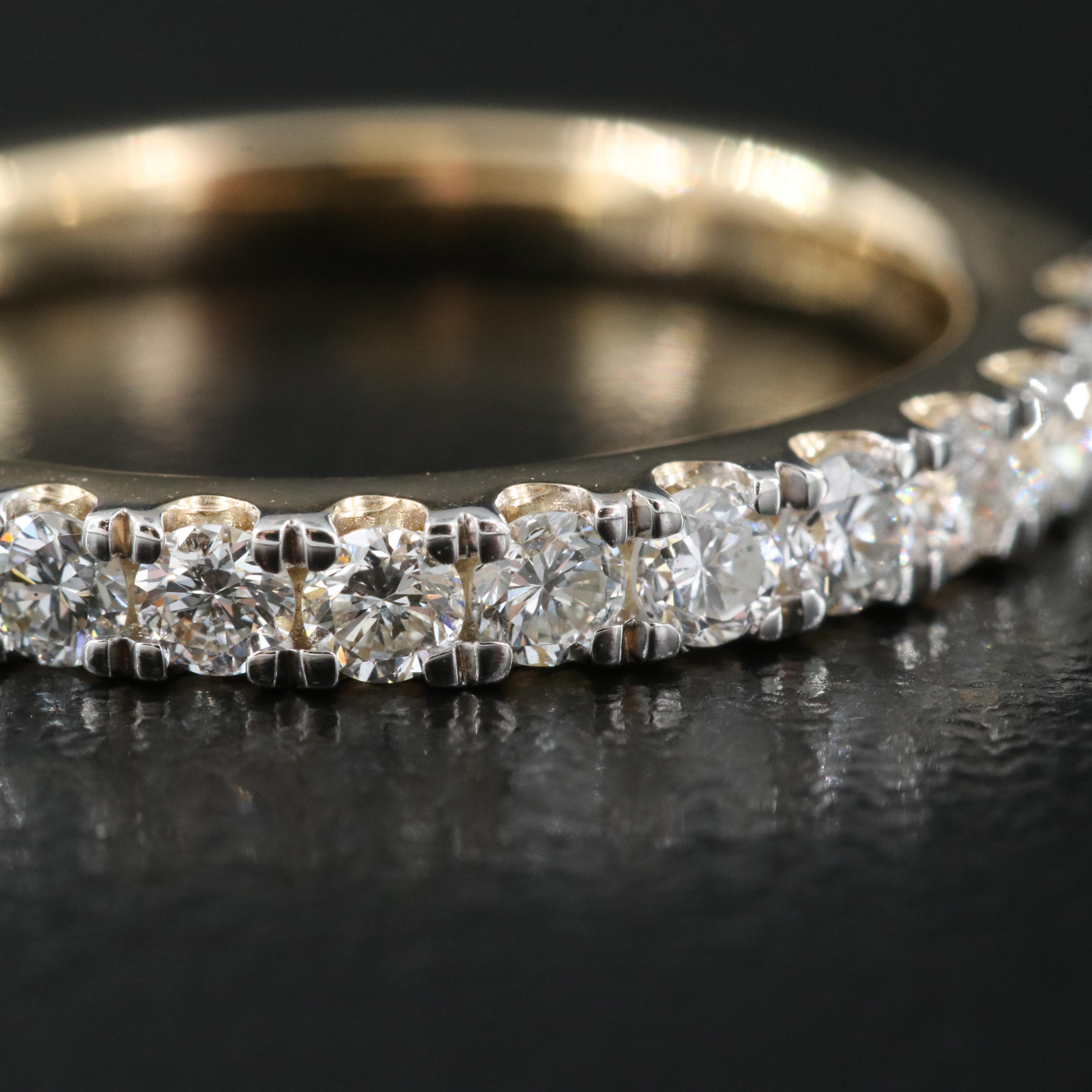 14K 0.50 CTW Lab Grown Diamond Ring with IGI Report