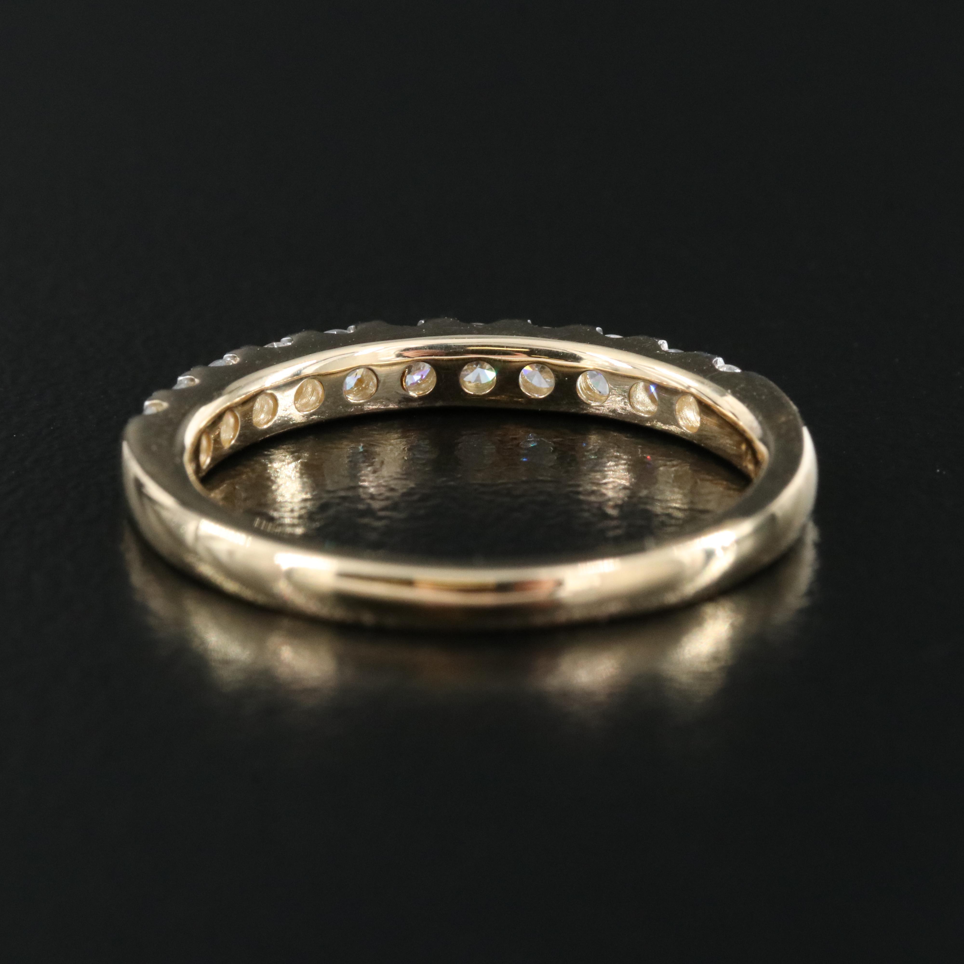 14K 0.50 CTW Lab Grown Diamond Ring with IGI Report