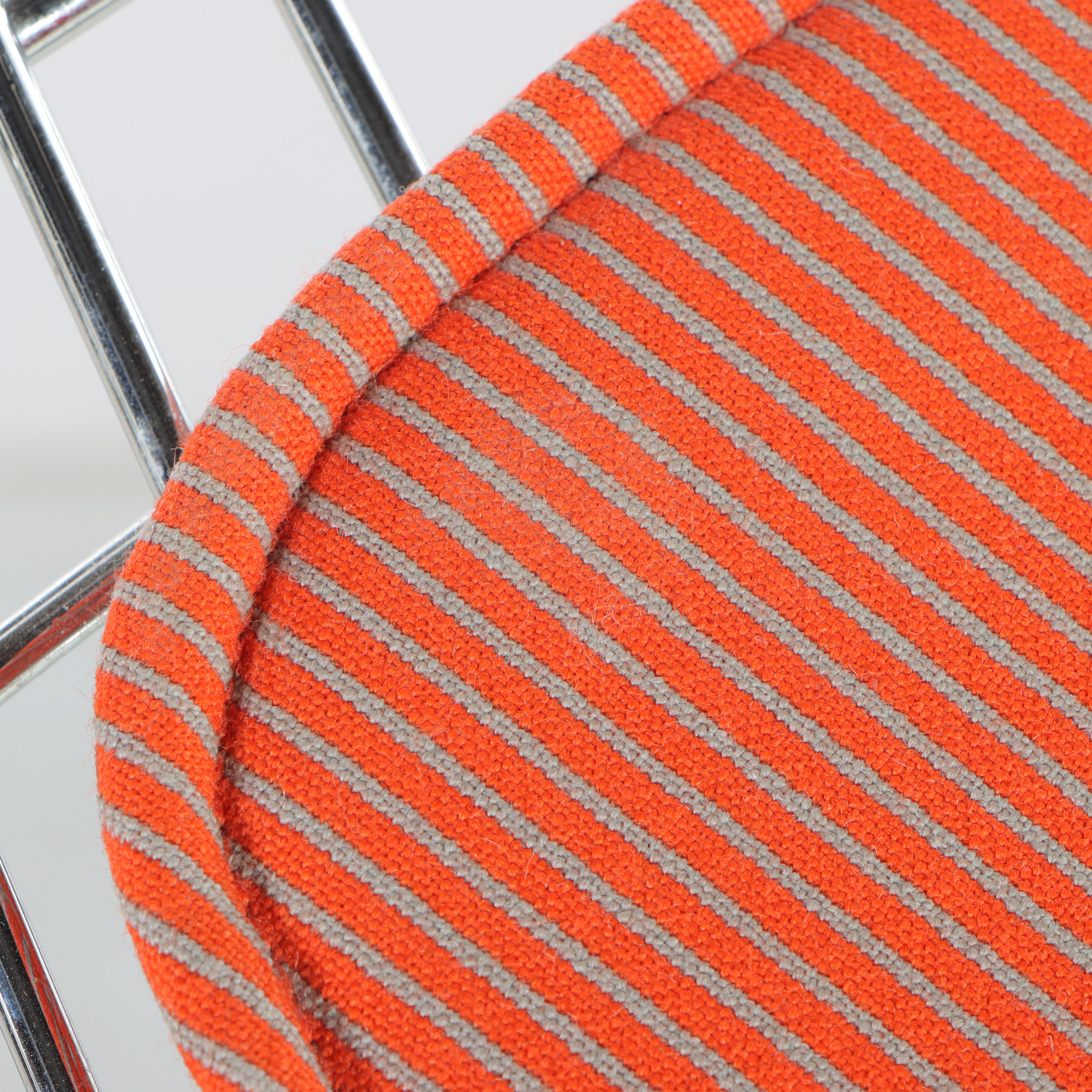 Three Harry Bertoia for Knoll, Inc. Chromed Steel Wire Barstools