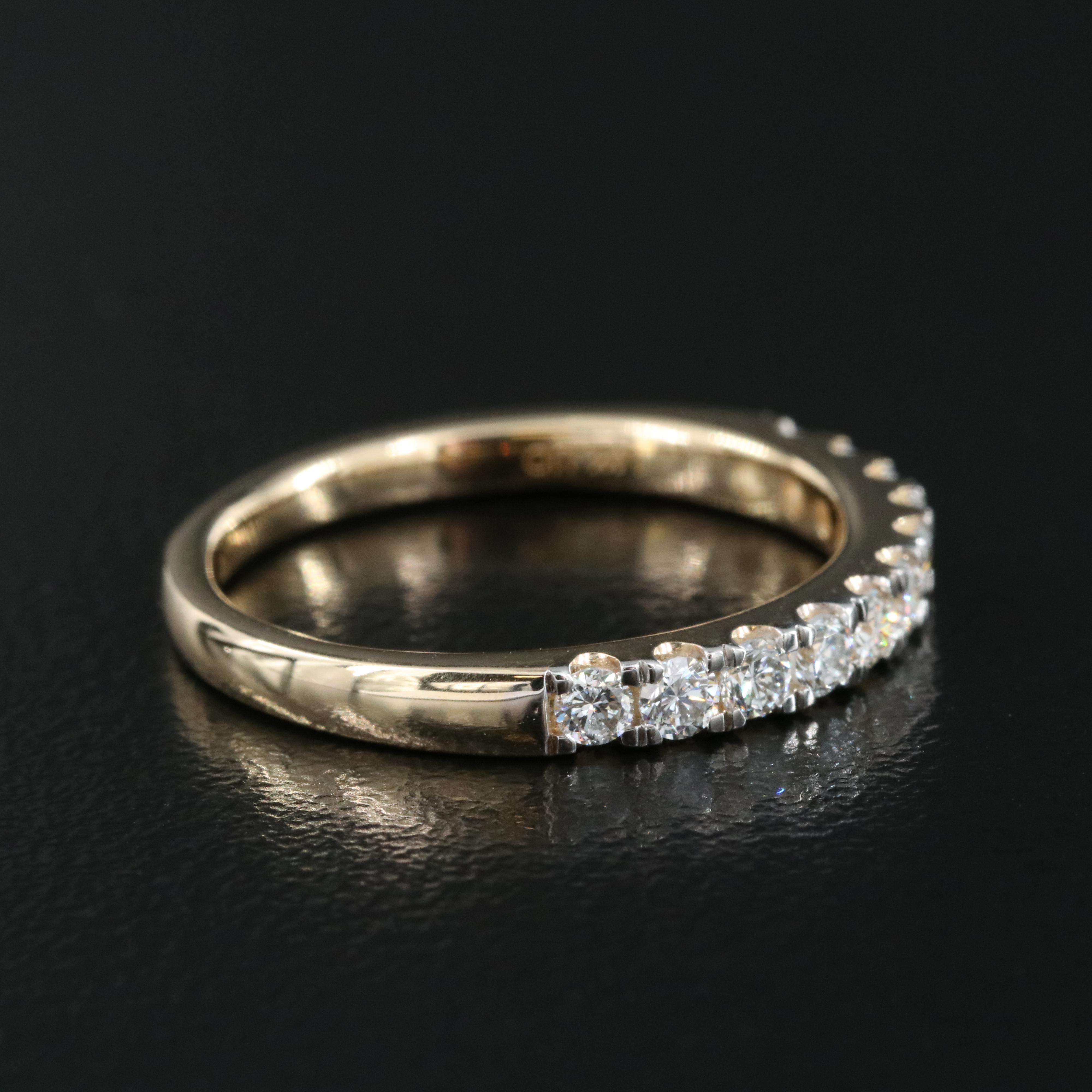 14K 0.50 CTW Lab Grown Diamond Ring with IGI Report