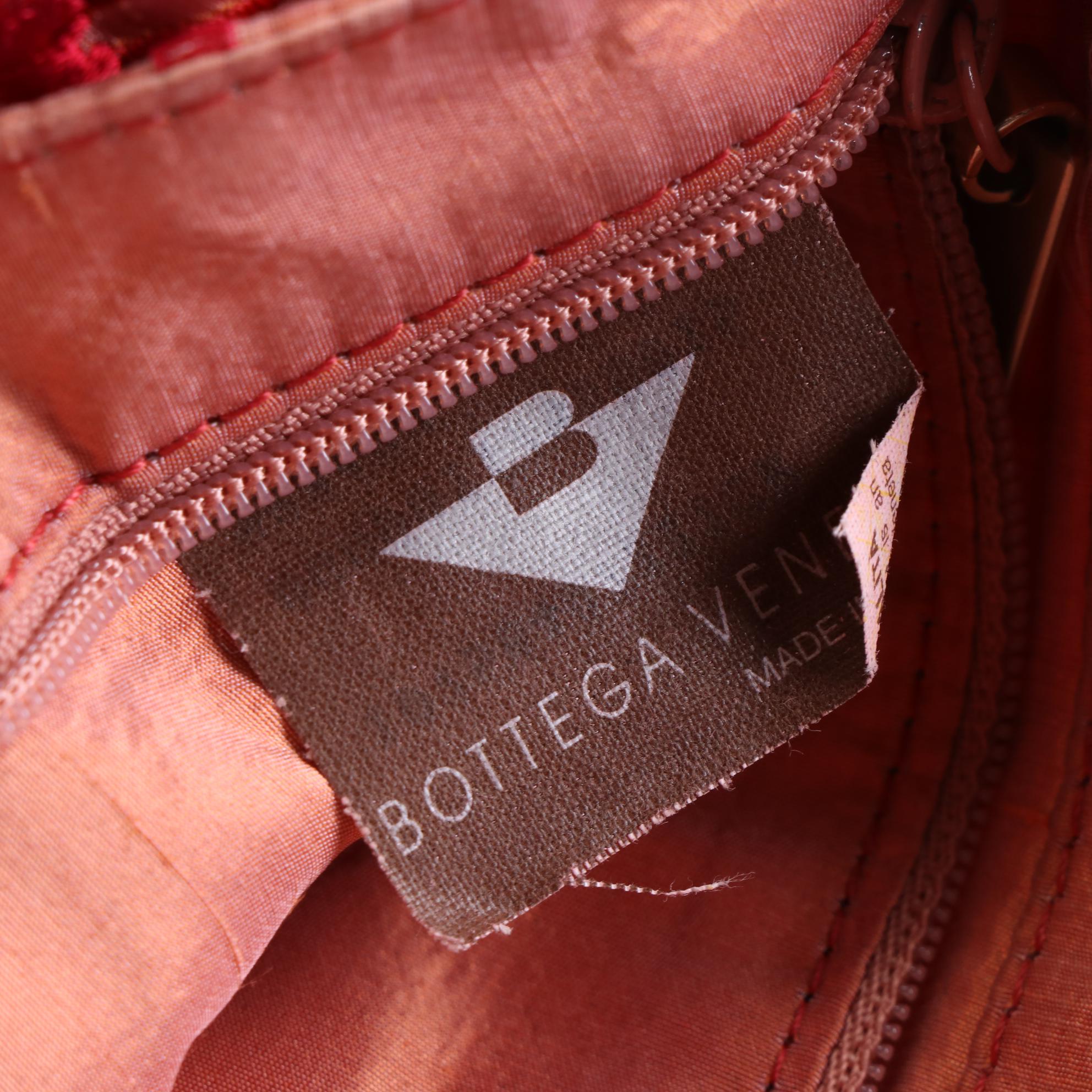 Bottega Veneta Crosshatch Embroidered Tote Bag
