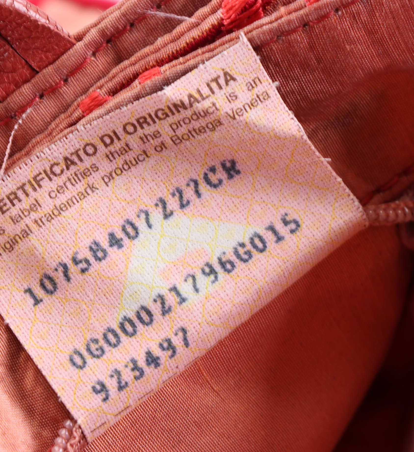 Bottega Veneta Crosshatch Embroidered Tote Bag