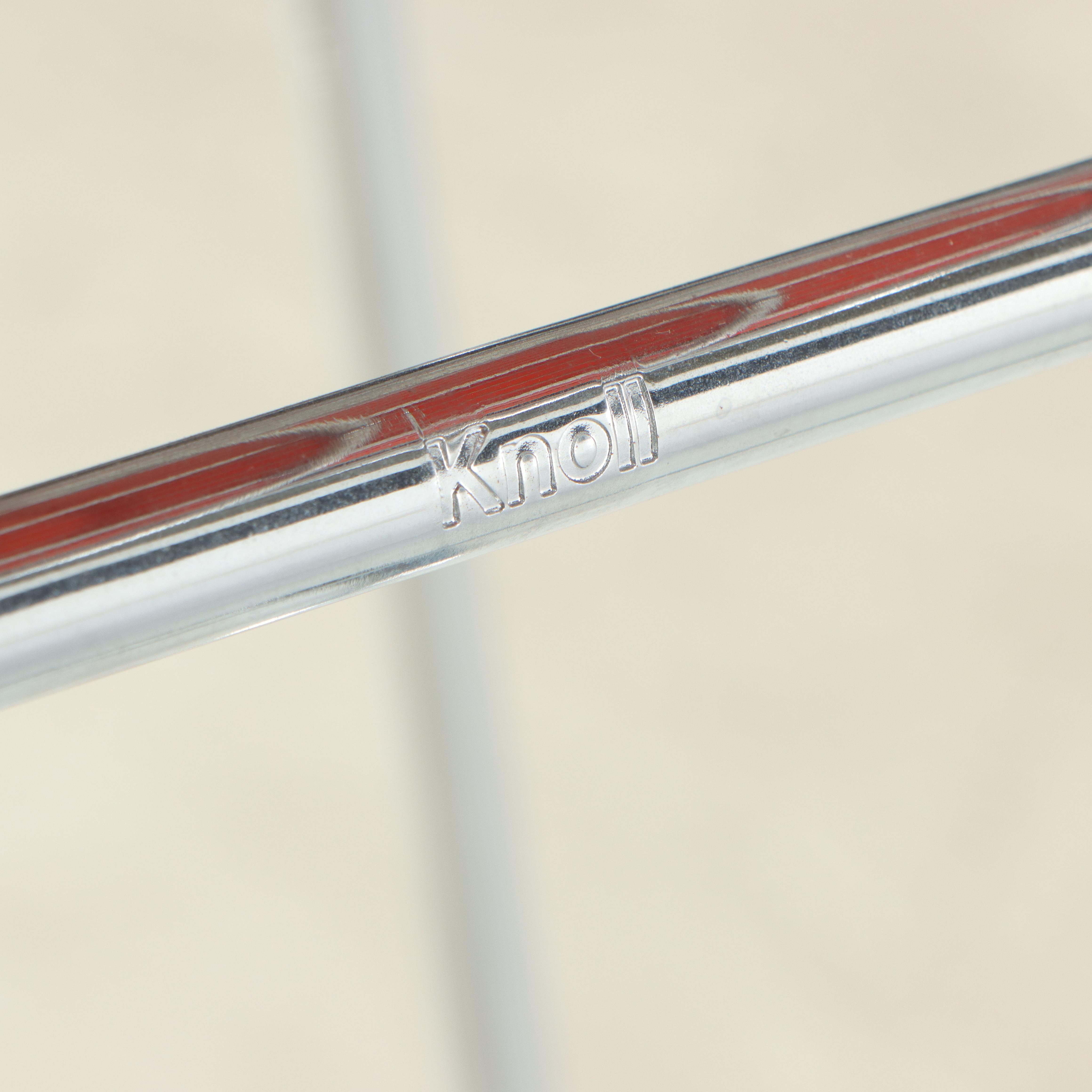 Three Harry Bertoia for Knoll, Inc. Chromed Steel Wire Barstools