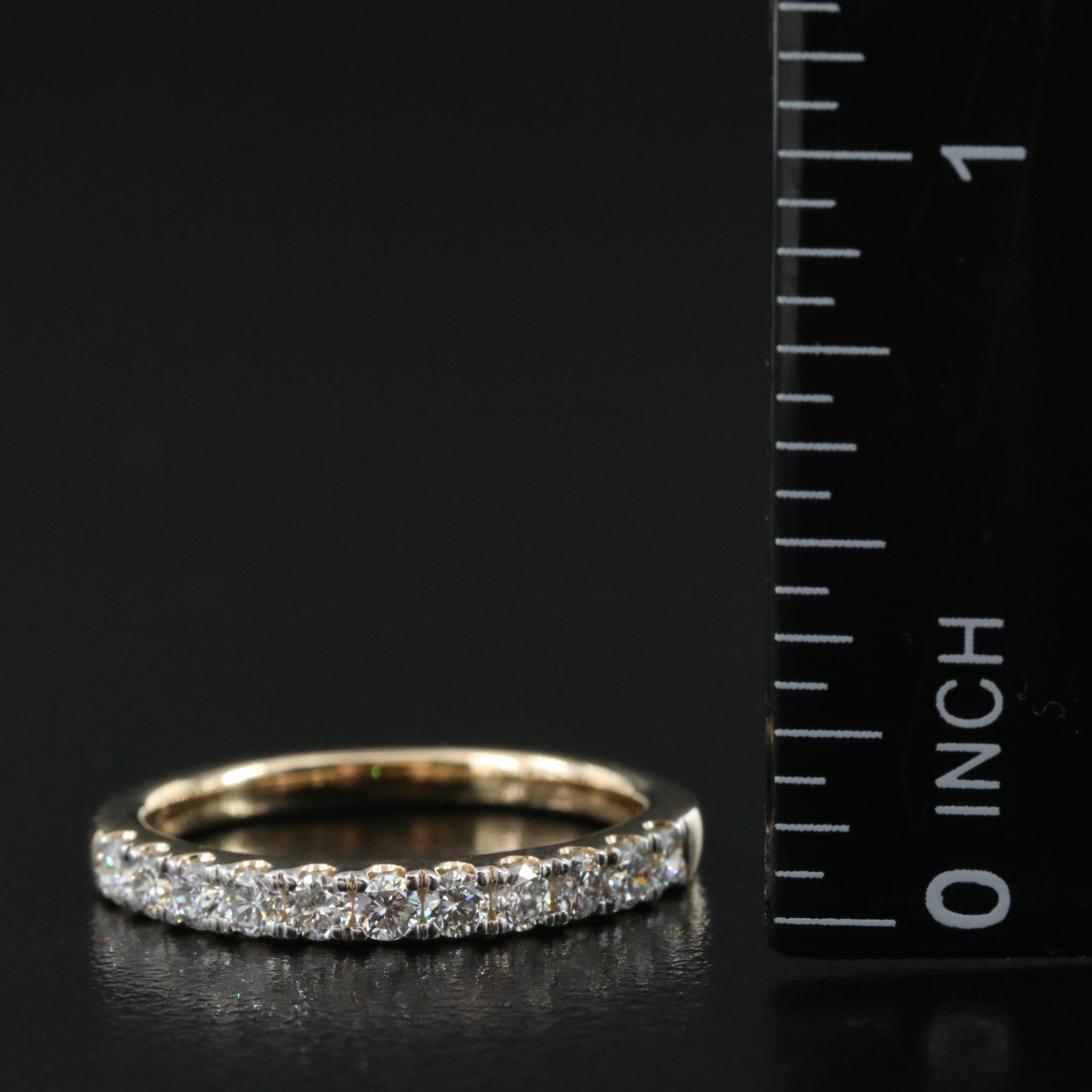 14K 0.50 CTW Lab Grown Diamond Ring with IGI Report