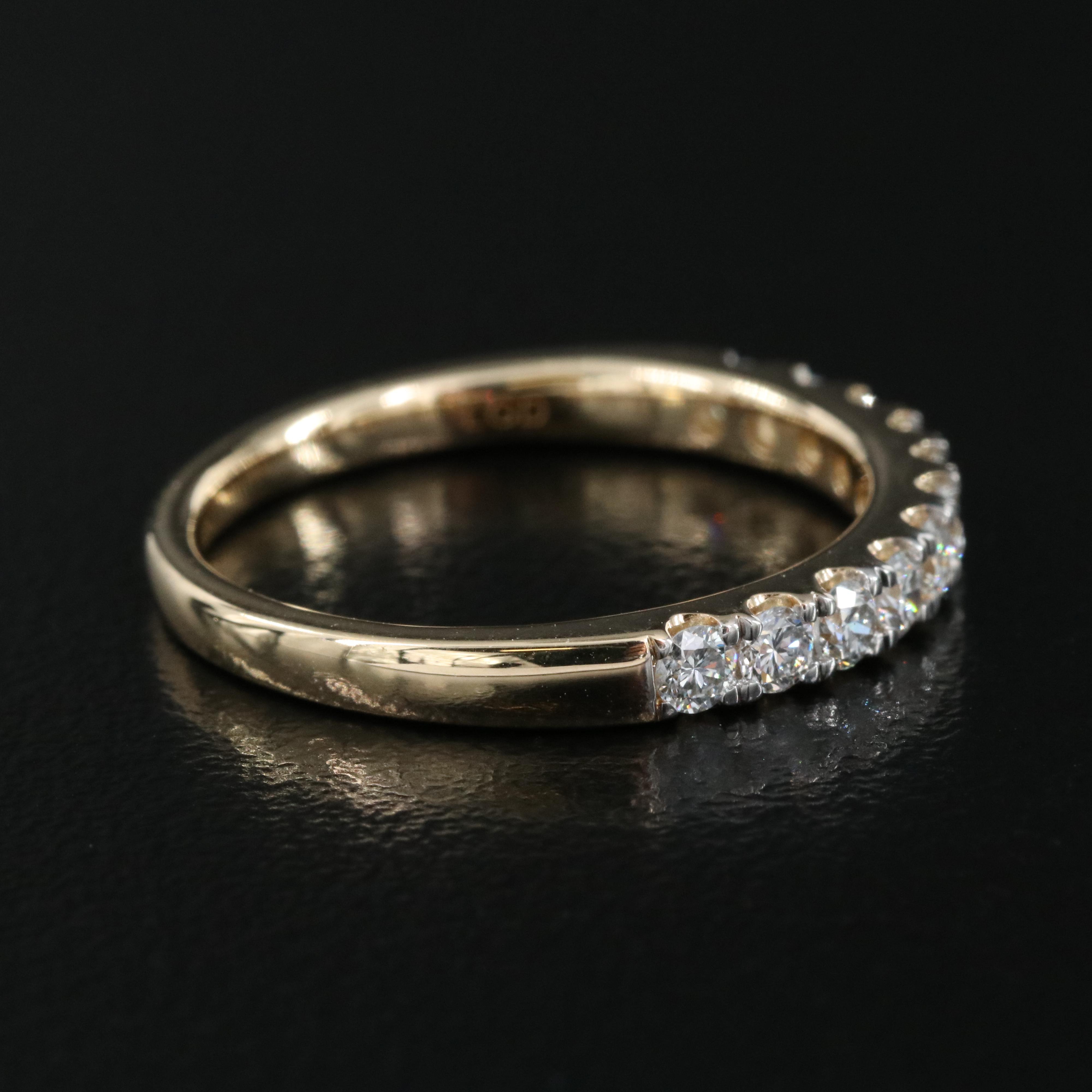 14K 0.50 CTW Lab Grown Diamond Ring with IGI Report