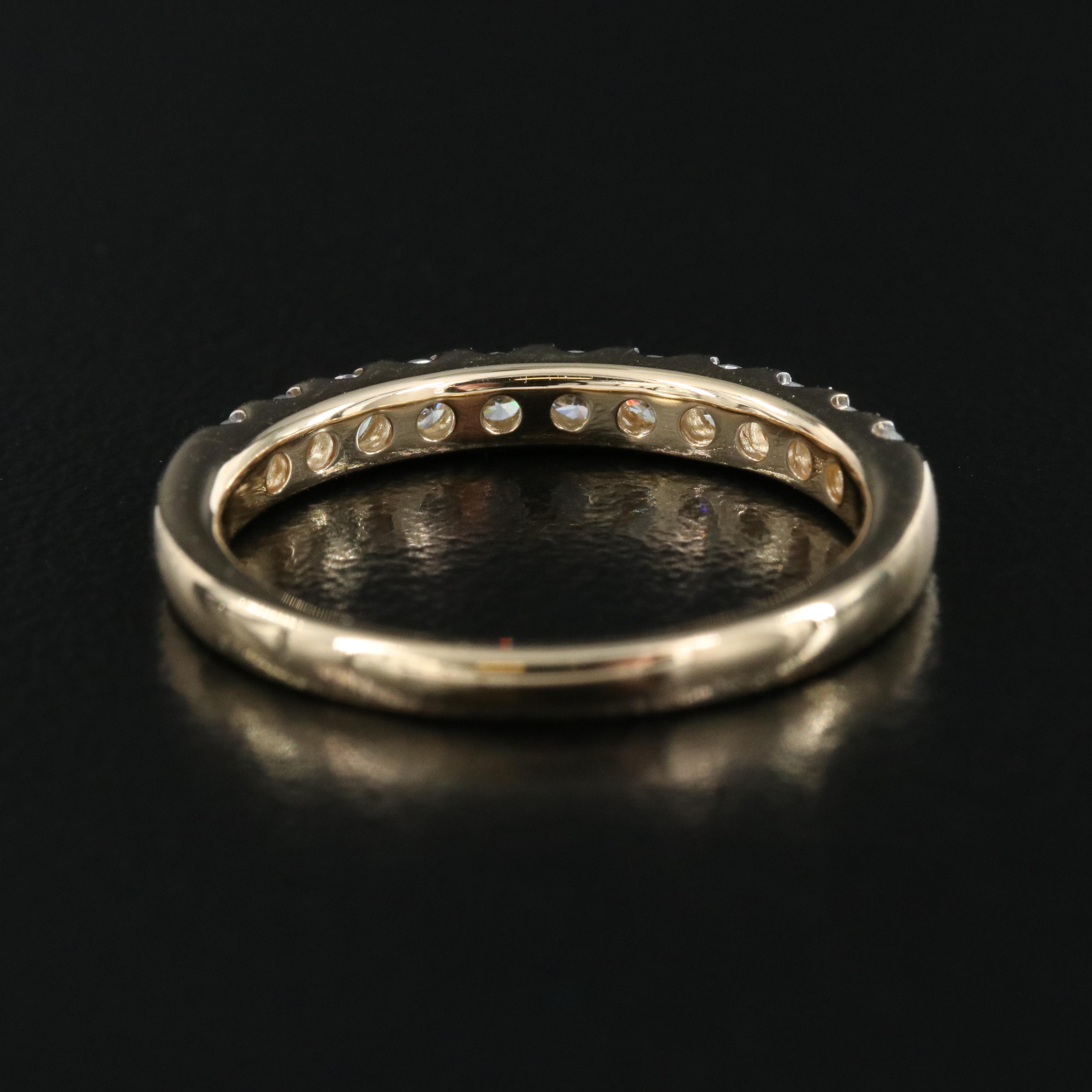 14K 0.50 CTW Lab Grown Diamond Ring with IGI Report