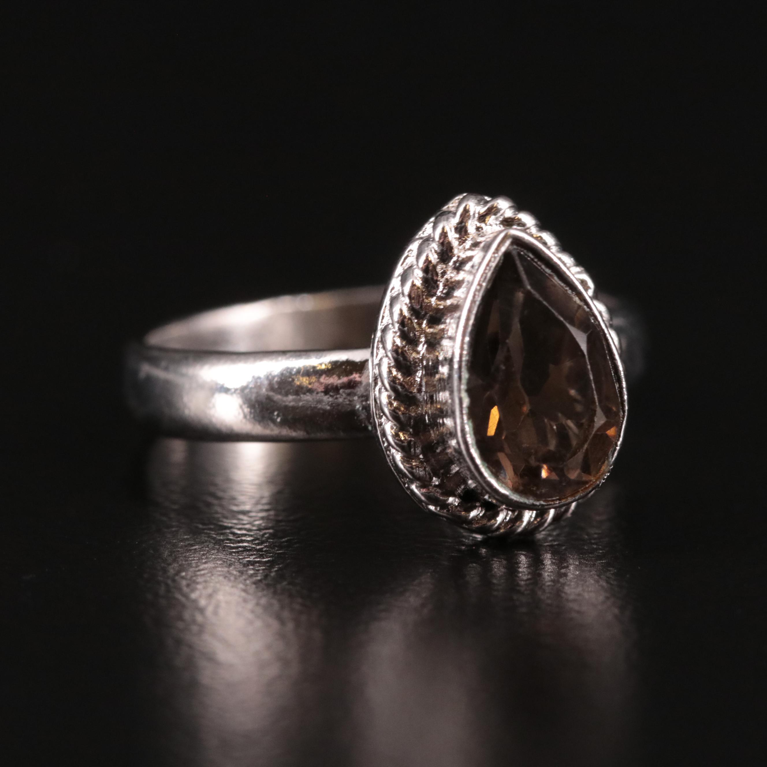 Smoky Quartz Ring